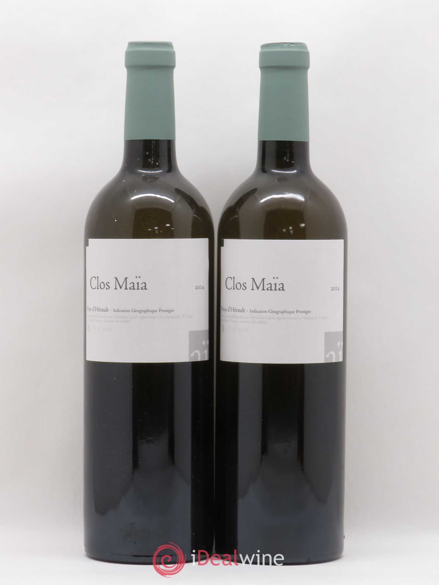 Pays d'Hérault Clos Maia Geraldine Laval 2014 - Posten von 2 Flaschen - 0