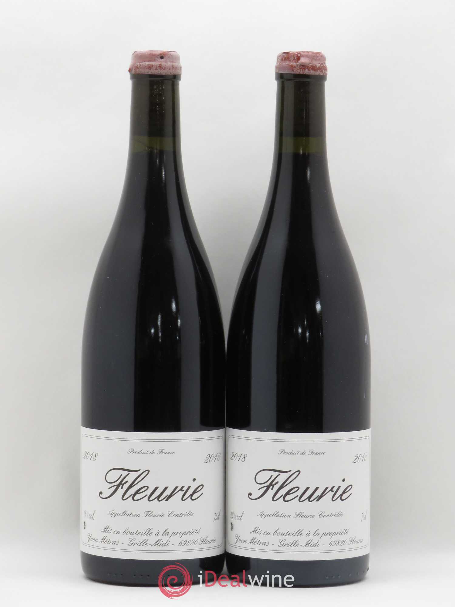 Fleurie Yvon Métras 2018 - Lot de 2 bouteilles - 0