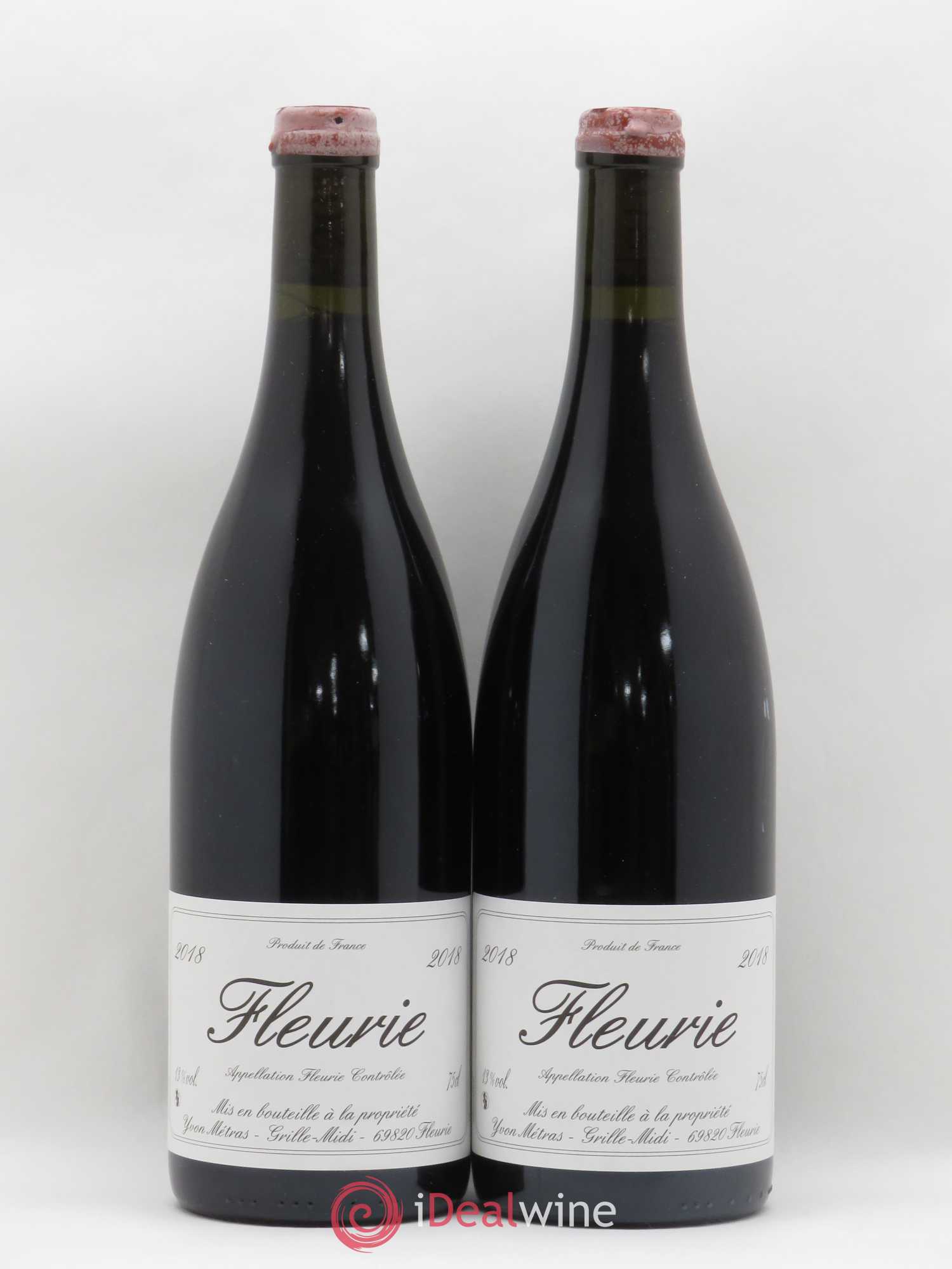 Fleurie Yvon Métras 2018 - Lot de 2 bouteilles - 0