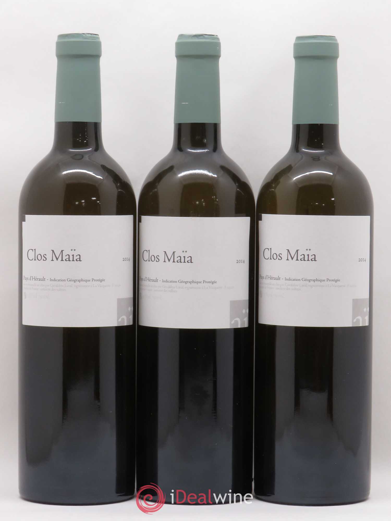 Pays d'Hérault Clos Maia Geraldine Laval 2014 - Posten von 3 Flaschen - 0