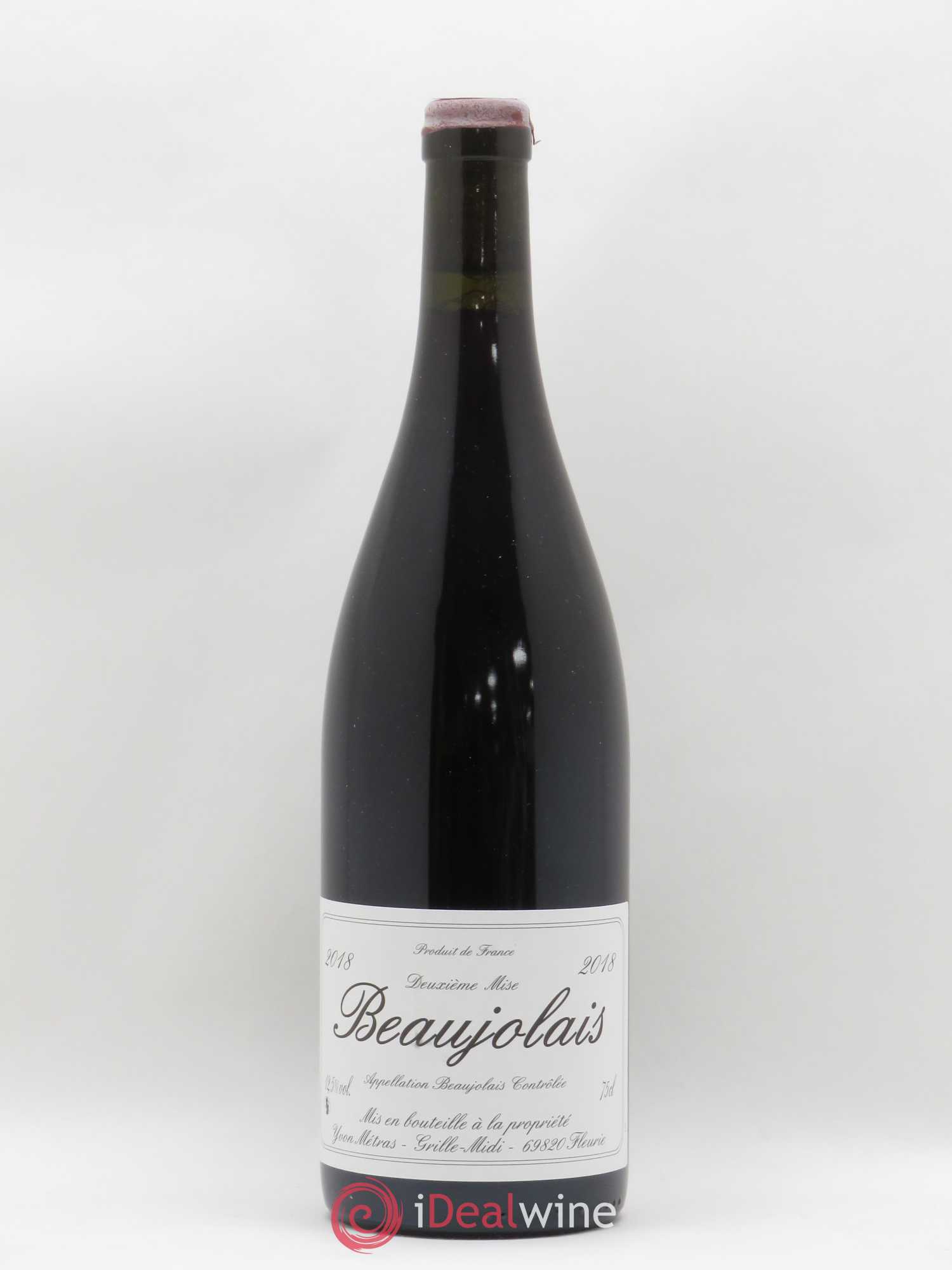 Beaujolais 2ème mise Yvon Metras 2018 - Posten von 1 Flasche - 0