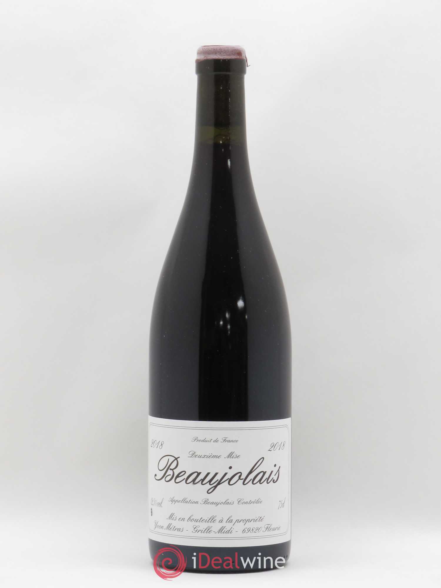 Beaujolais 2ème mise Yvon Metras 2018 - Posten von 1 Flasche - 0