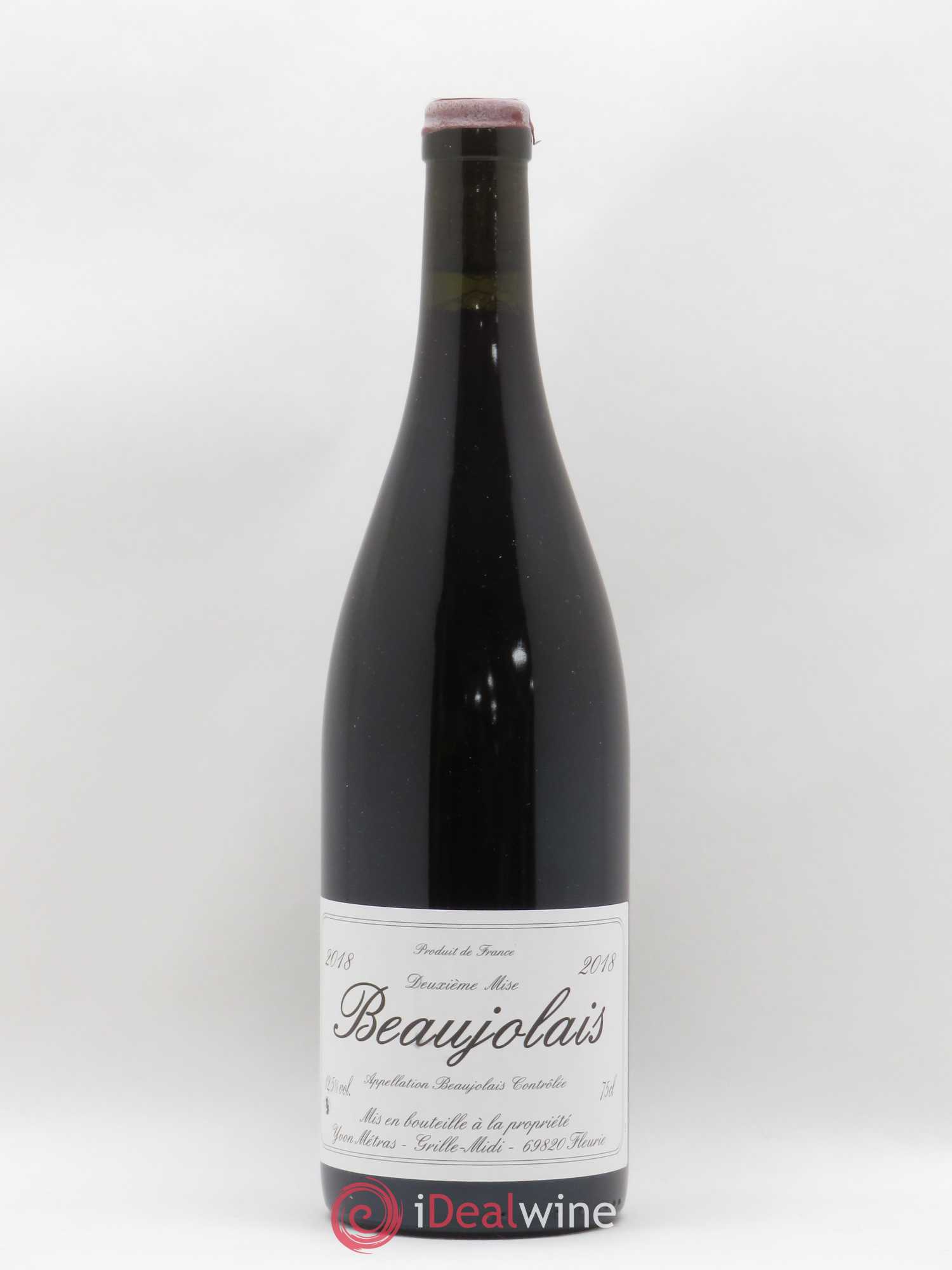 Beaujolais 2ème mise Yvon Metras 2018 - Posten von 1 Flasche - 0