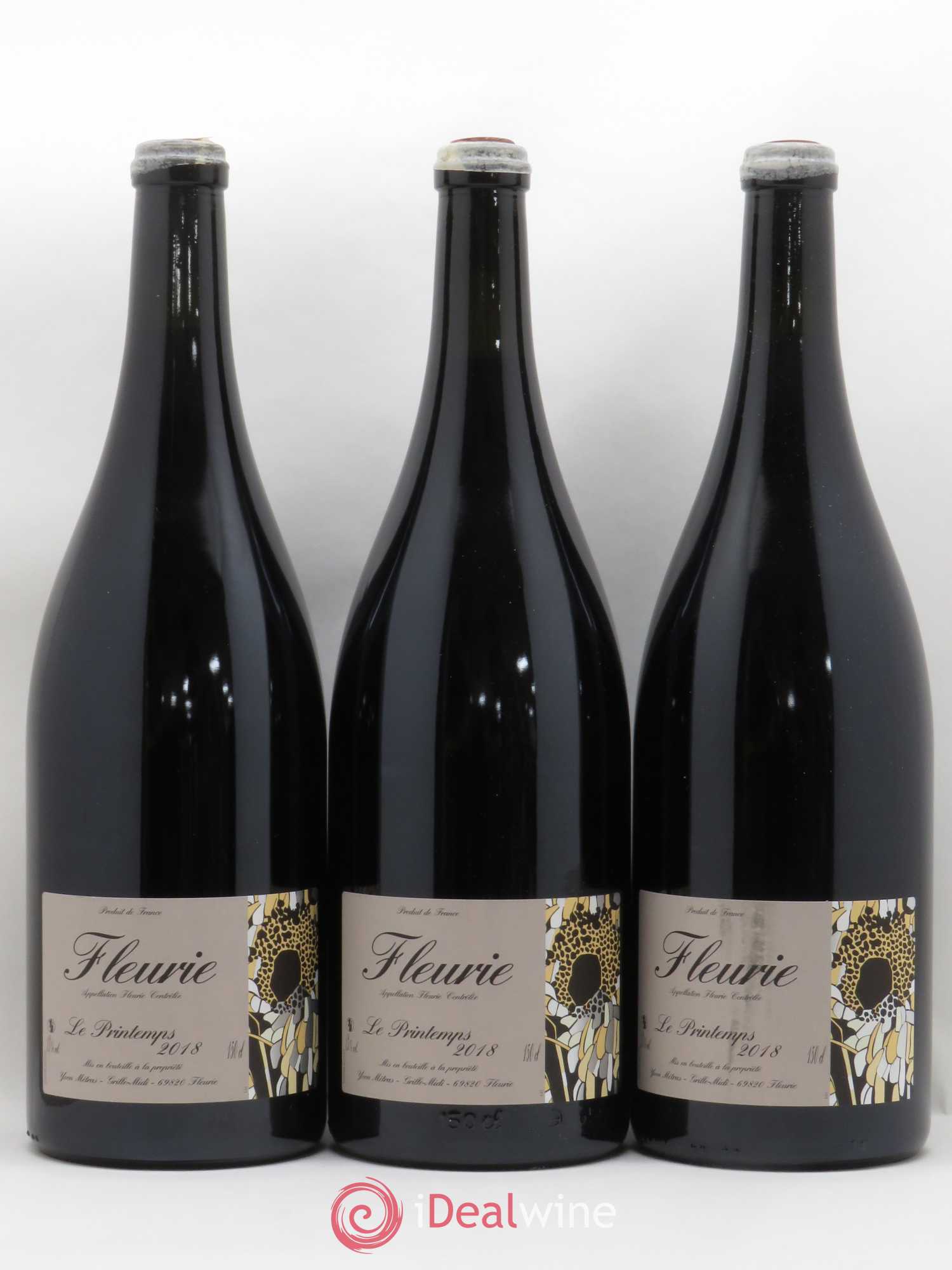 Fleurie Le Printemps Yvon Métras 2018 - Lot de 3 magnums - 0