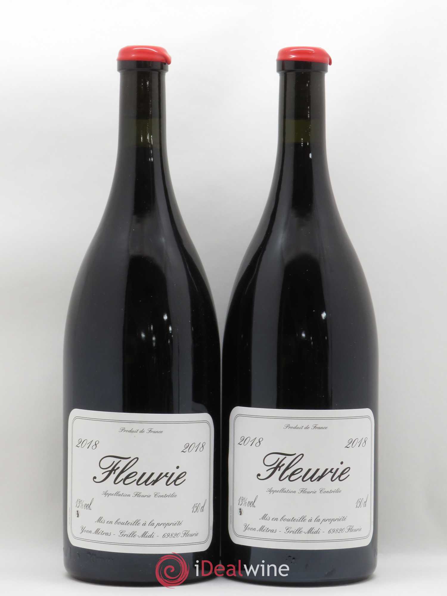 Fleurie Yvon Métras 2018 - Lot de 2 magnums - 0
