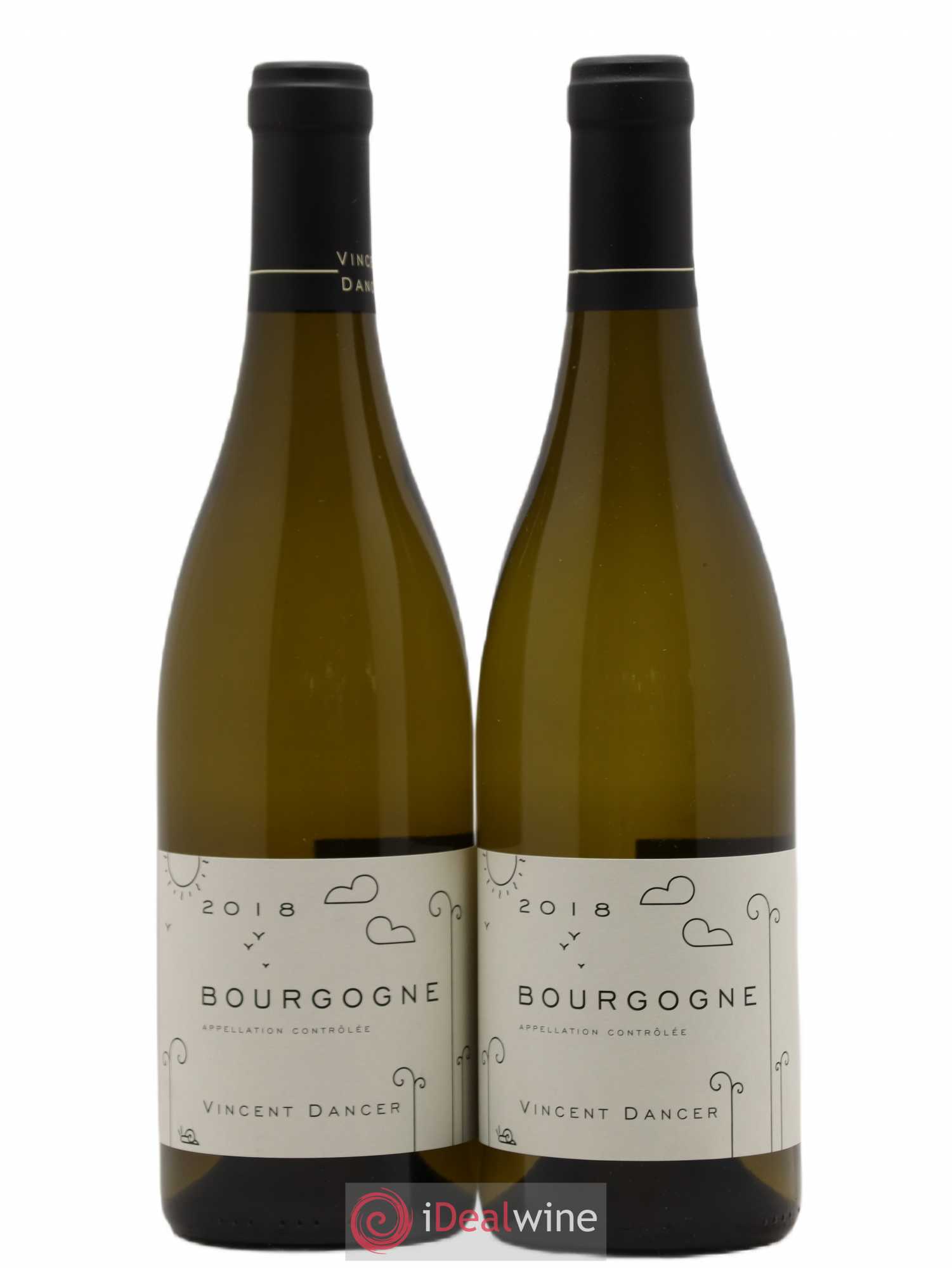 Bourgogne Vincent Dancer 2018 - Lot de 2 bouteilles - 0