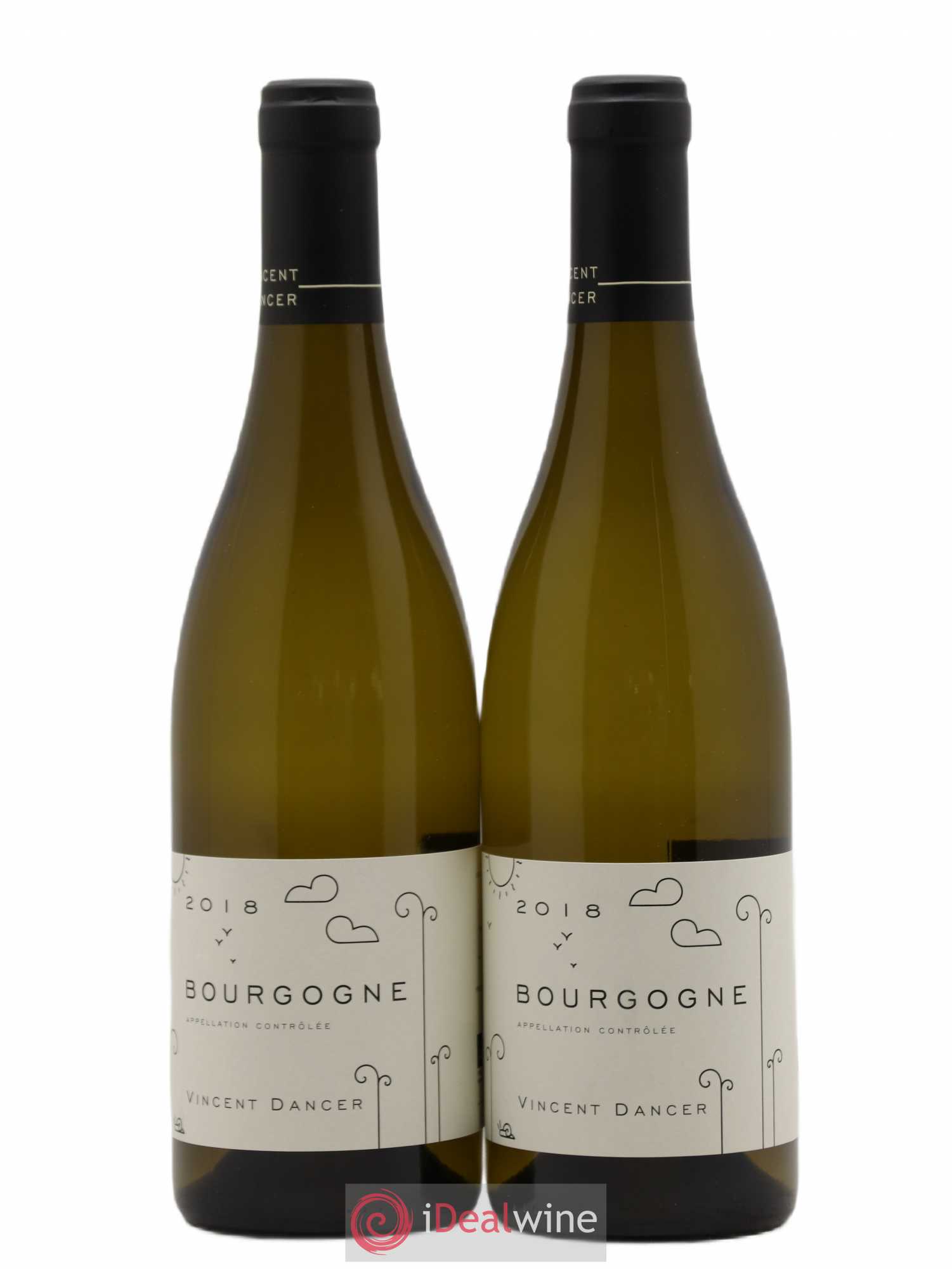 Bourgogne Vincent Dancer 2018 - Lot de 2 bouteilles - 0