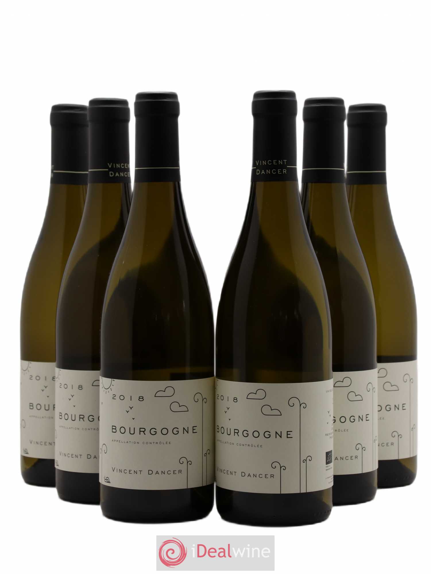 Bourgogne Vincent Dancer 2018 - Lot de 6 bouteilles - 0