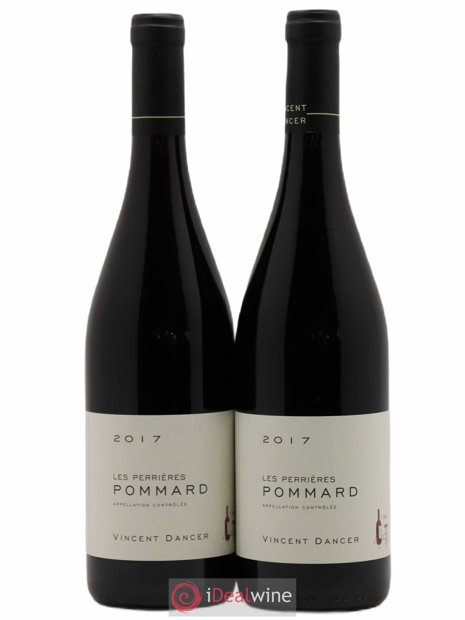 Pommard Les Perrières Vincent Dancer 2017 - Lot de 2 bouteilles - 0