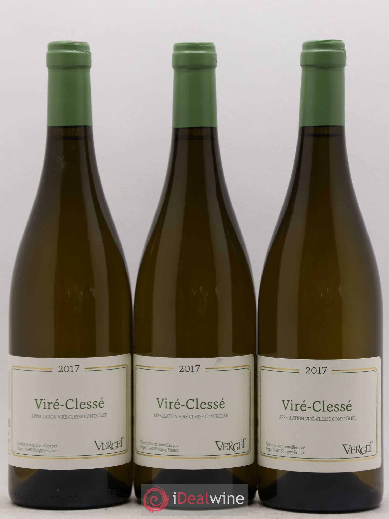 Viré-Clessé Verget 2017 - Posten von 6 Flaschen - 1