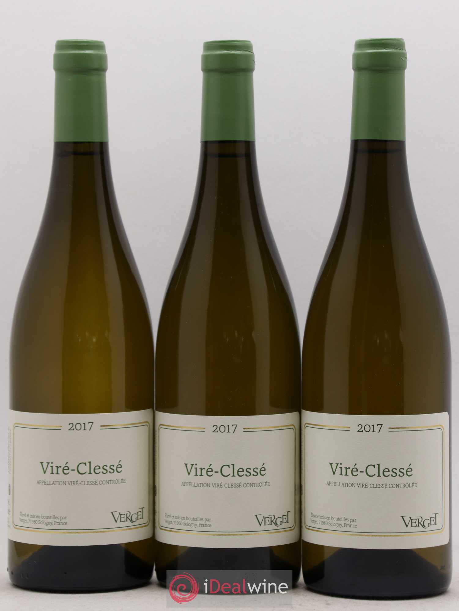 Viré-Clessé Verget 2017 - Posten von 6 Flaschen - 2