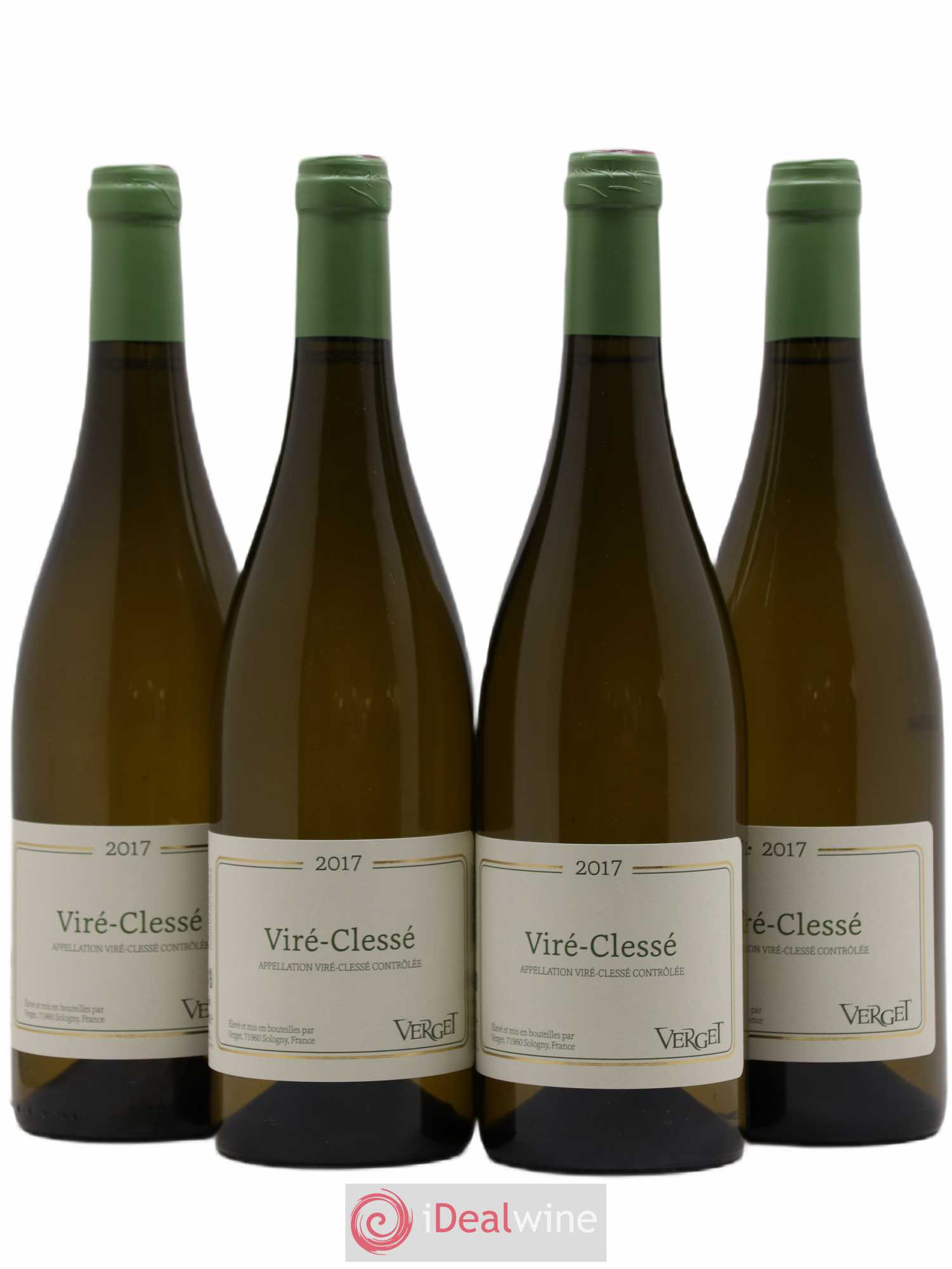 Viré-Clessé Verget 2017 - Lot de 4 bouteilles - 0