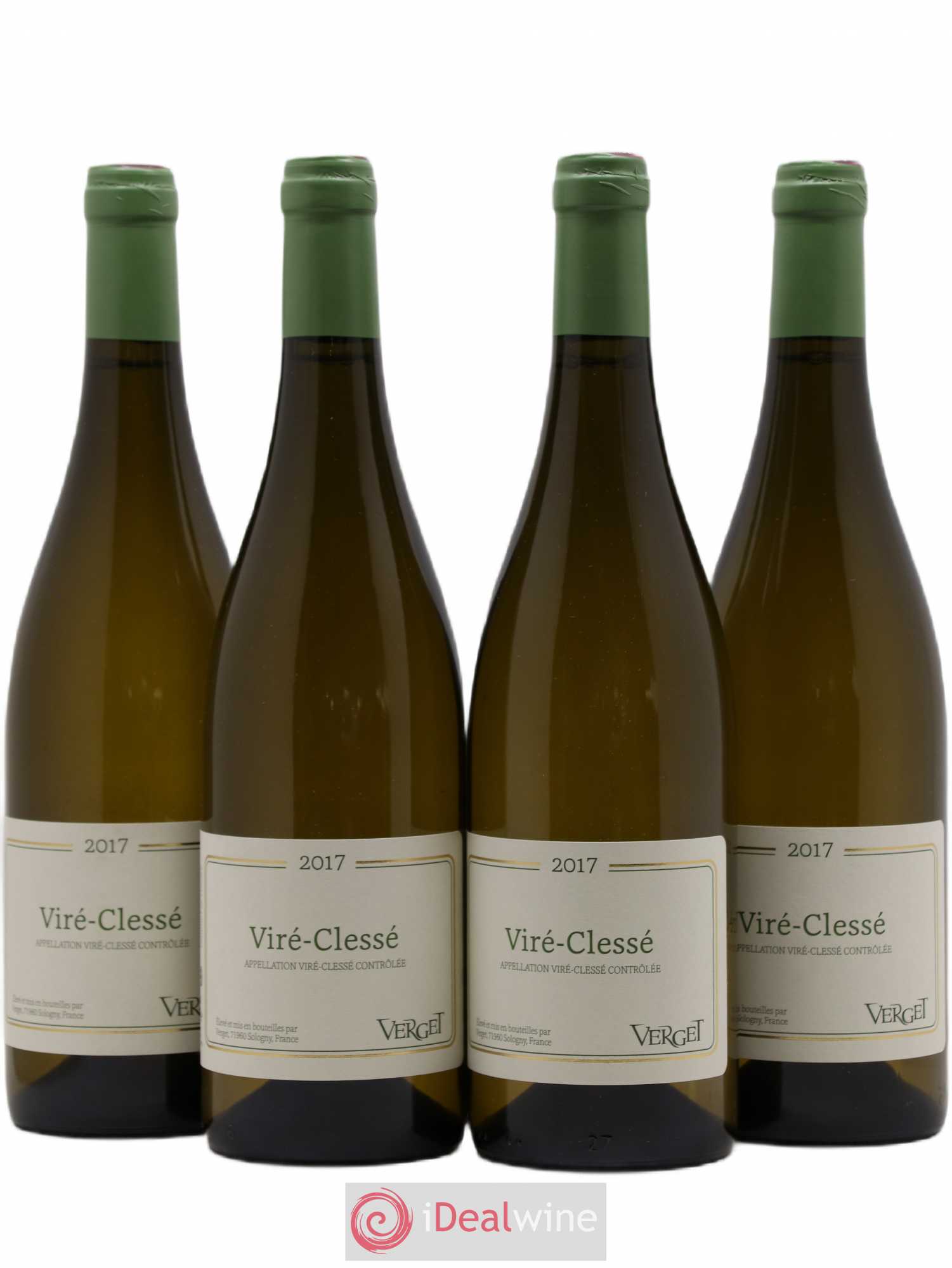 Viré-Clessé Verget 2017 - Lot de 4 bouteilles - 0