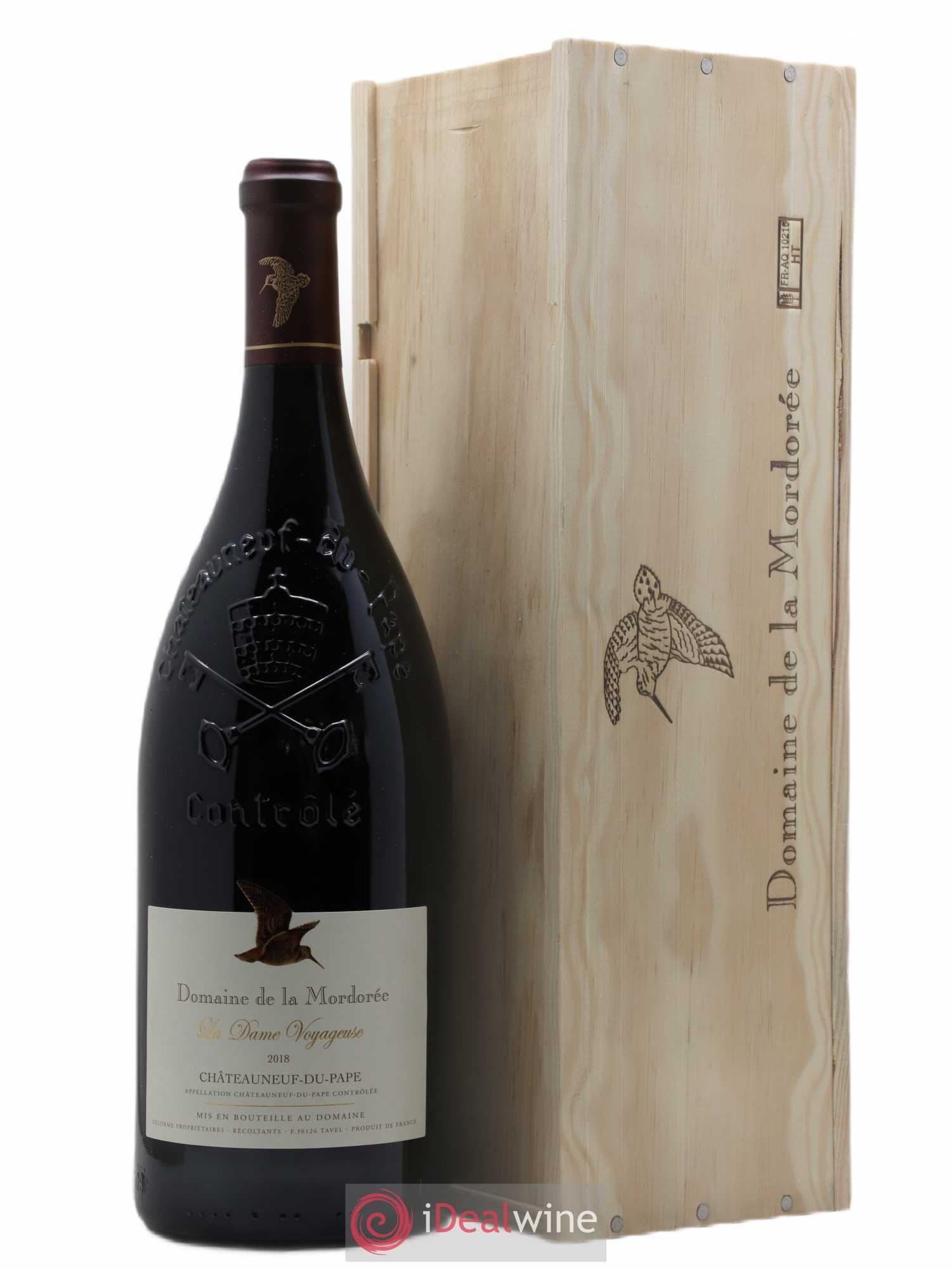Châteauneuf-du-Pape La Dame Voyageuse La Mordorée (Domaine de) 2018 - Lot de 1 magnum - 0