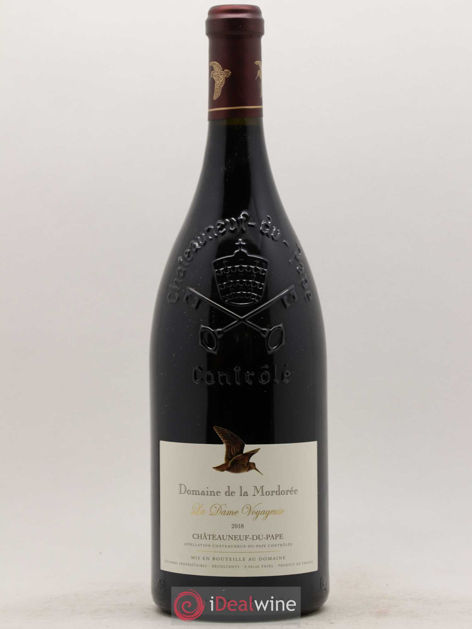 Châteauneuf-du-Pape La Dame Voyageuse La Mordorée (Domaine de) 2018 - Lot de 1 magnum - 1