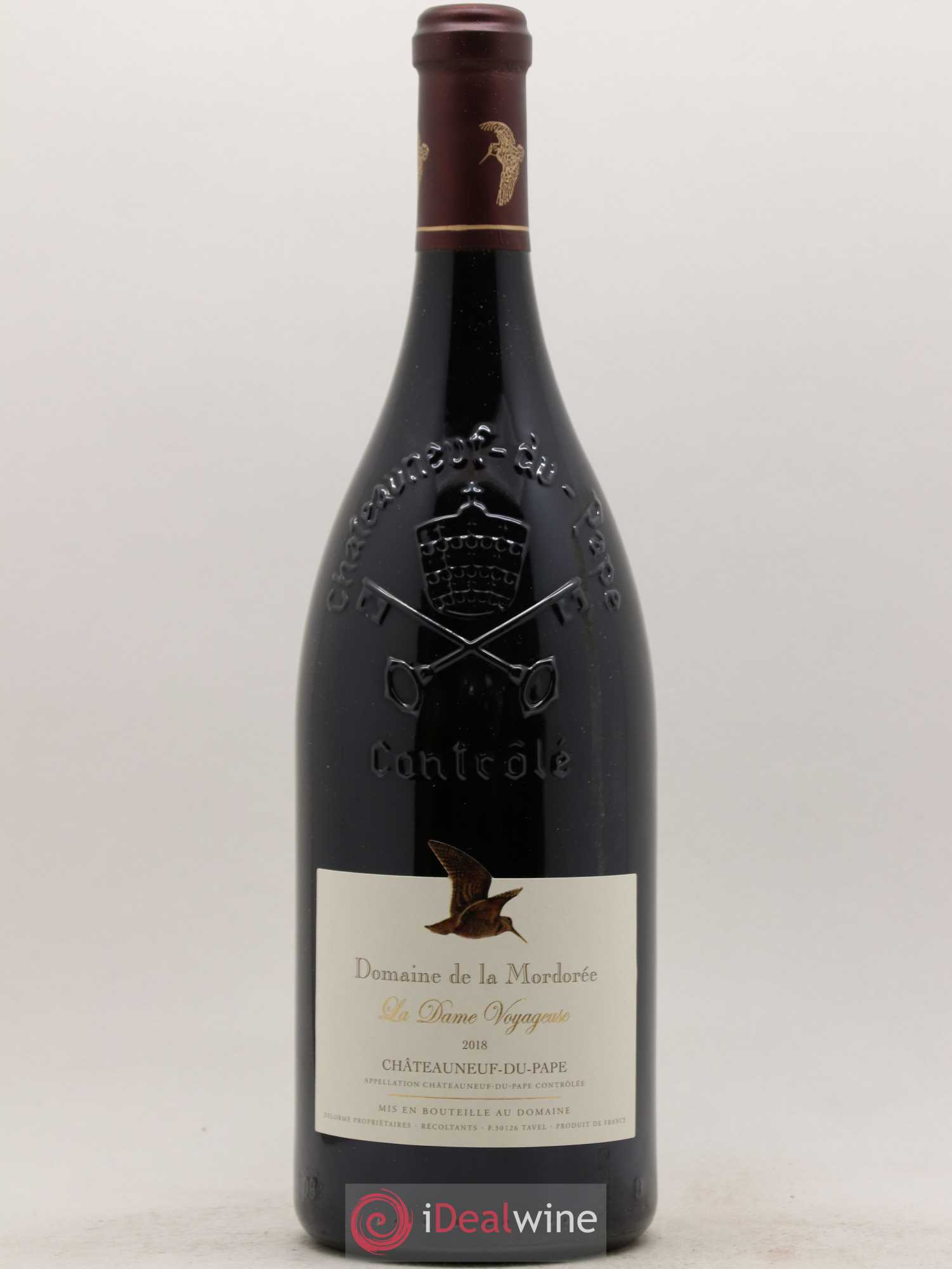 Châteauneuf-du-Pape La Dame Voyageuse La Mordorée (Domaine de) 2018 - Lot de 1 magnum - 1