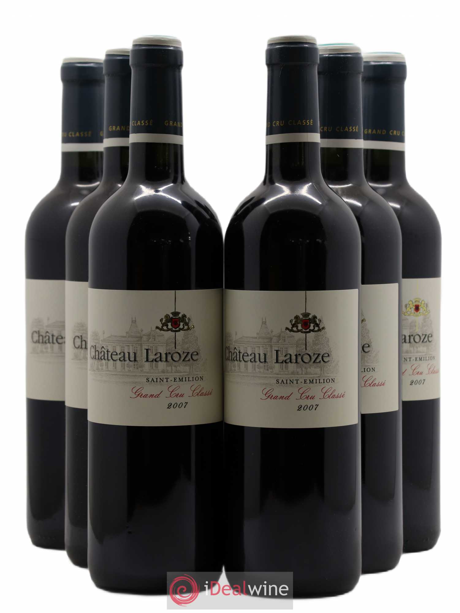 Château Laroze Grand Cru Classé 2007 - Lot de 6 bouteilles - 0