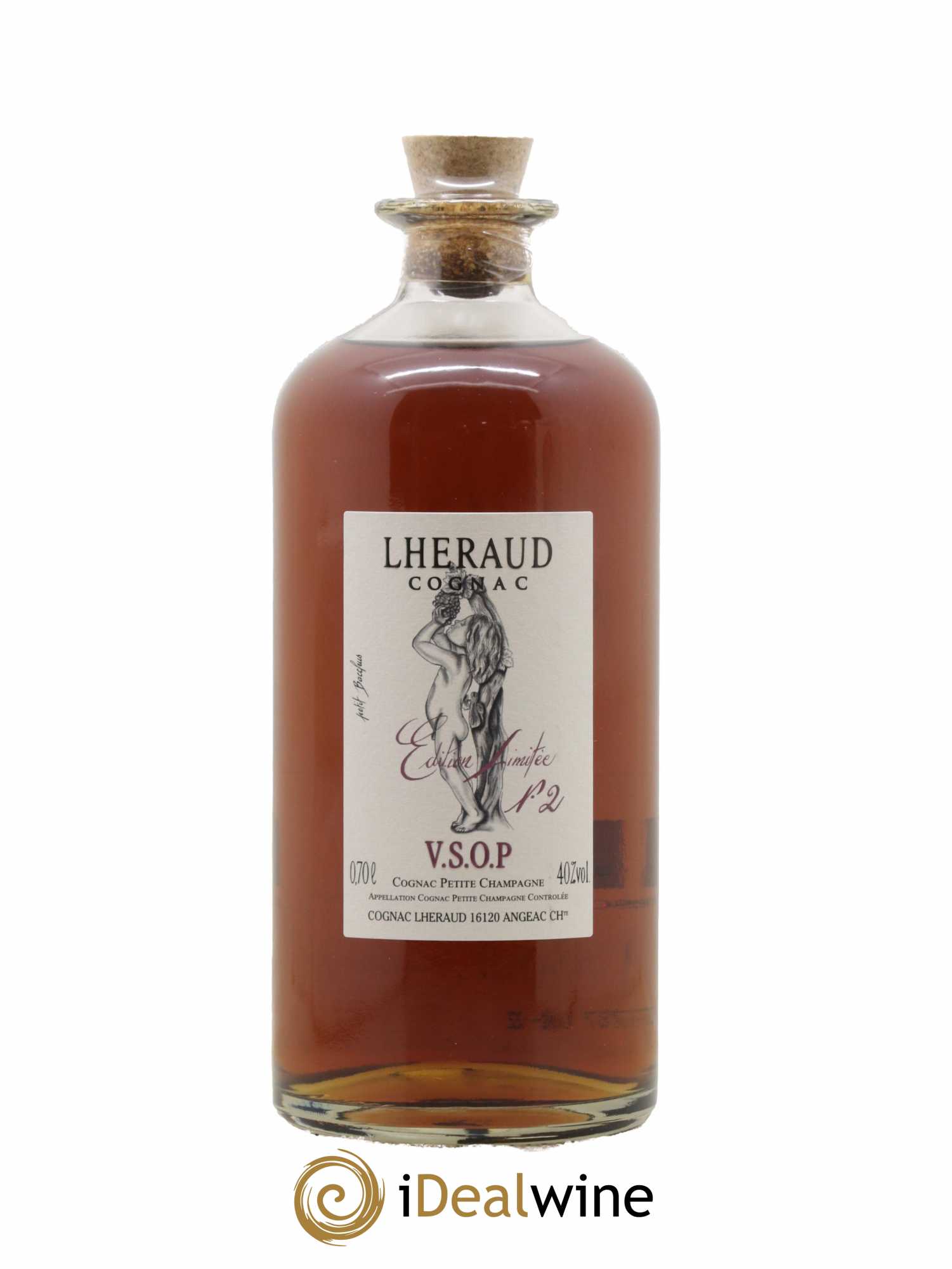 Cognac Lheraud VSOP Limité - Posten von 1 Flasche - 0