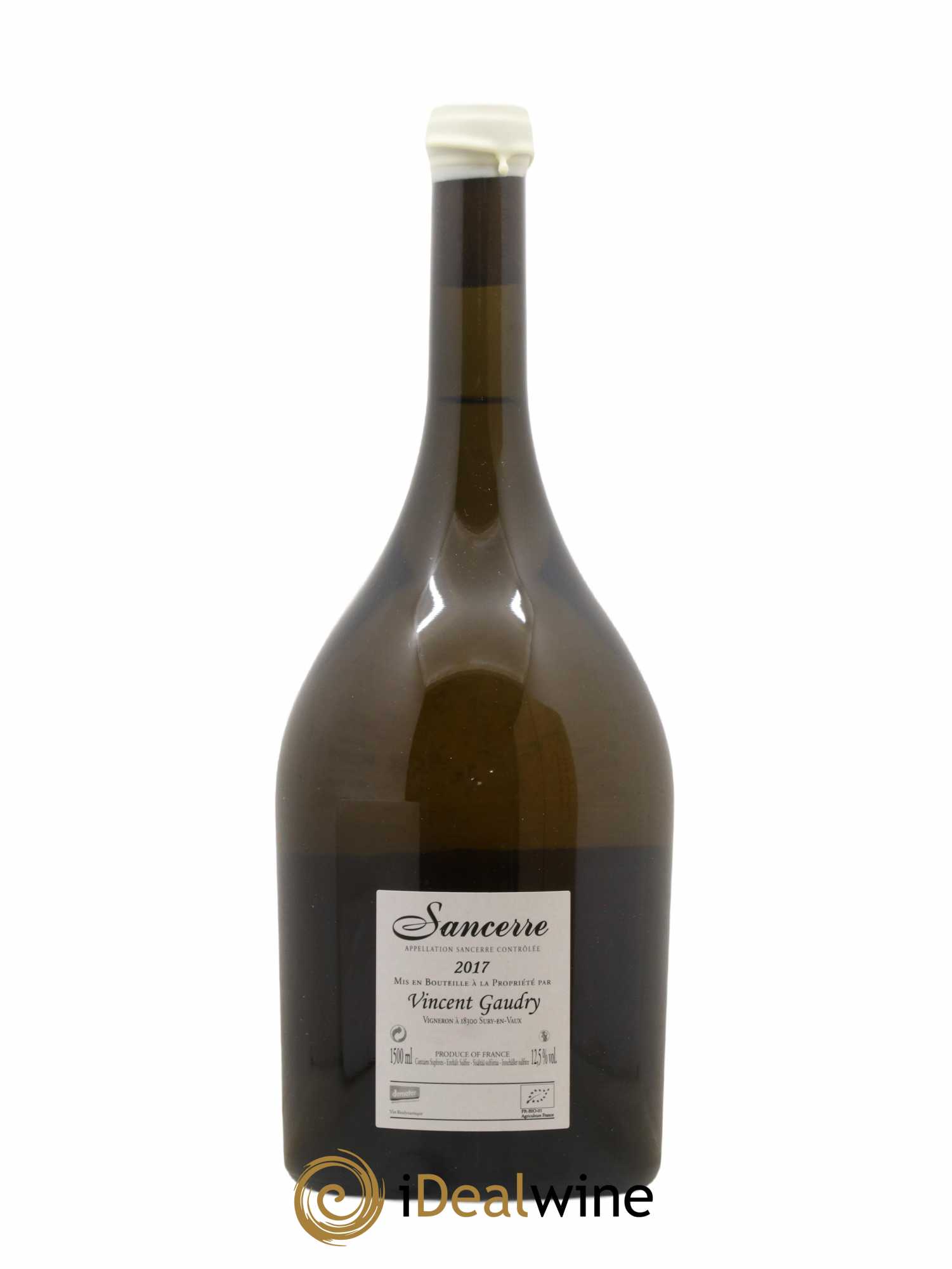 Sancerre A mi-chemin Vincent Gaudry 2017 - Lot de 1 magnum - 1