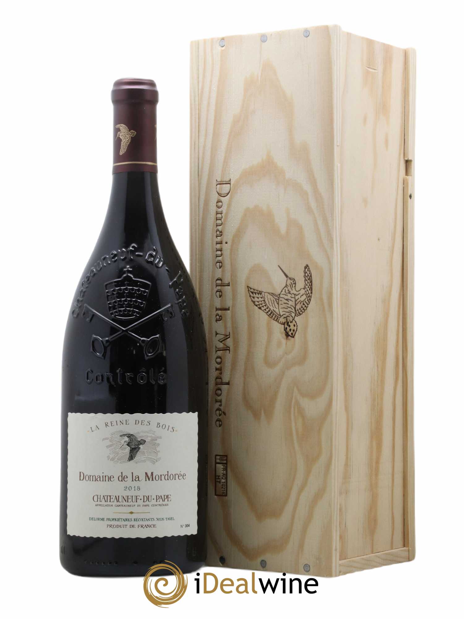 Châteauneuf-du-Pape Cuvée de la Reine des Bois La Mordorée (Domaine de) 2018 - Lot de 1 magnum - 1