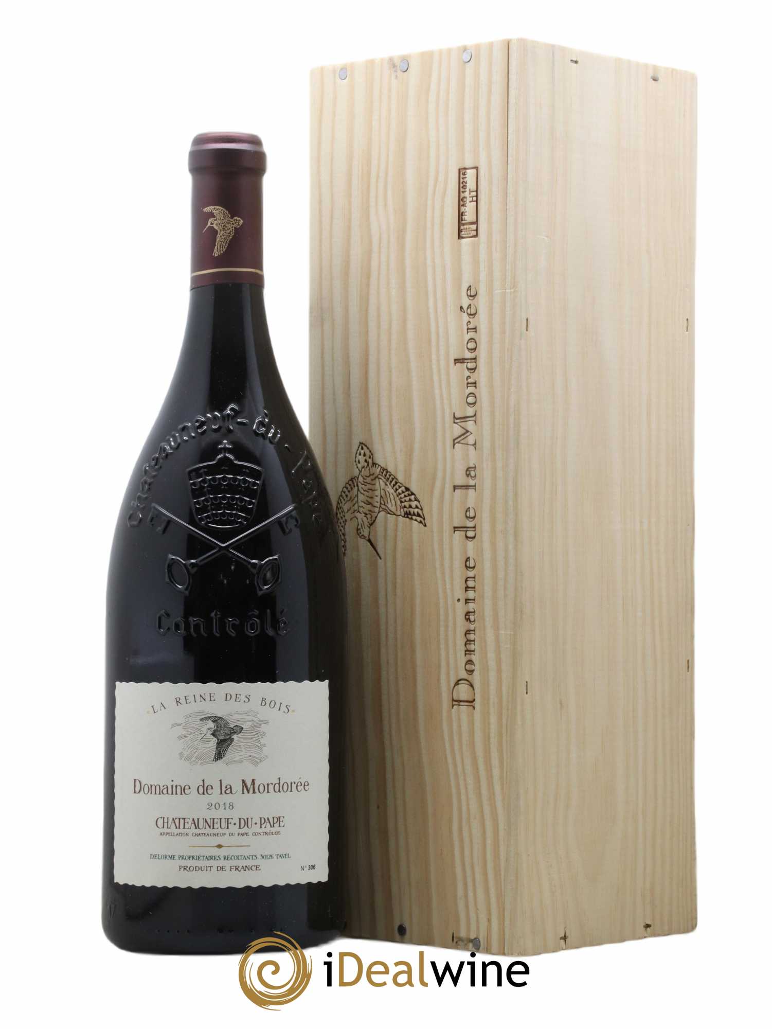 Châteauneuf-du-Pape  Cuvée de la Reine des Bois La Mordorée (Domaine de) 2018 - Lot de 1 magnum - 1