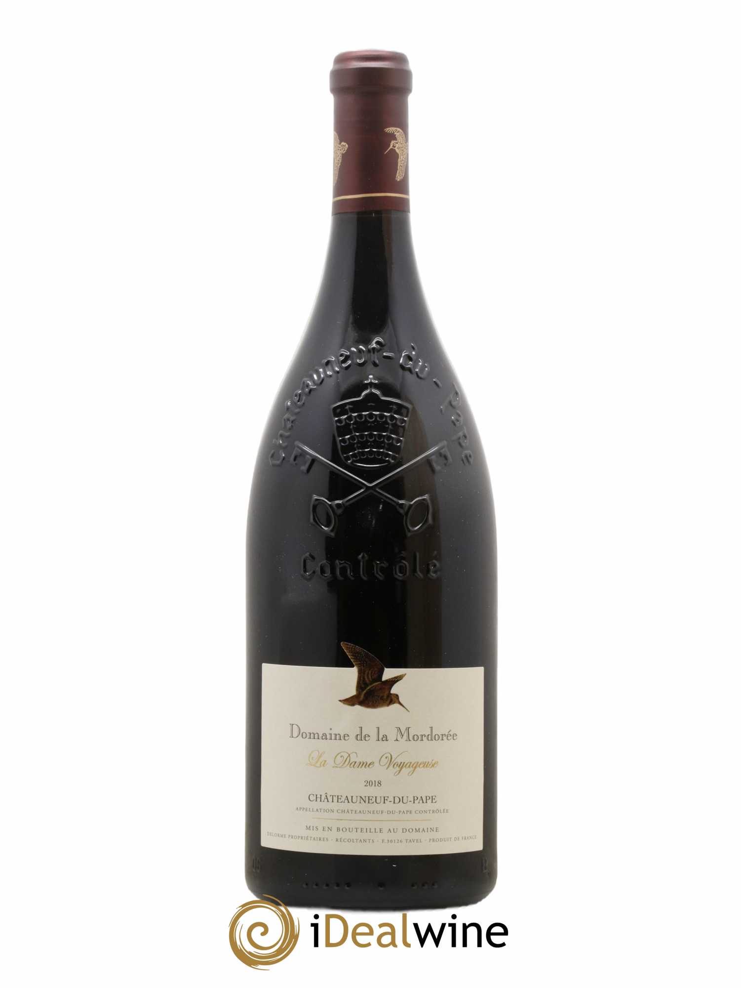 Châteauneuf-du-Pape La Dame Voyageuse La Mordorée (Domaine de) 2018 - Lot de 1 magnum - 0