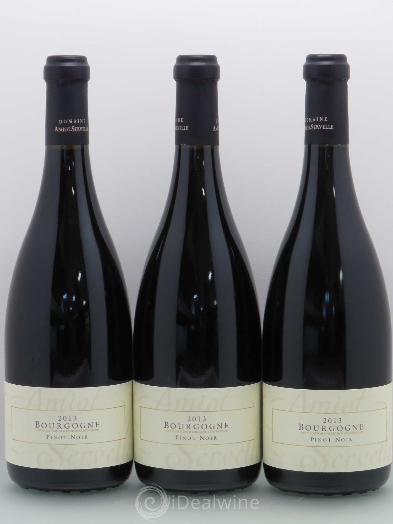 Bourgogne Domaine Amiot Servelle Pinot Noir 2013 - Posten von 12 Flaschen - 1