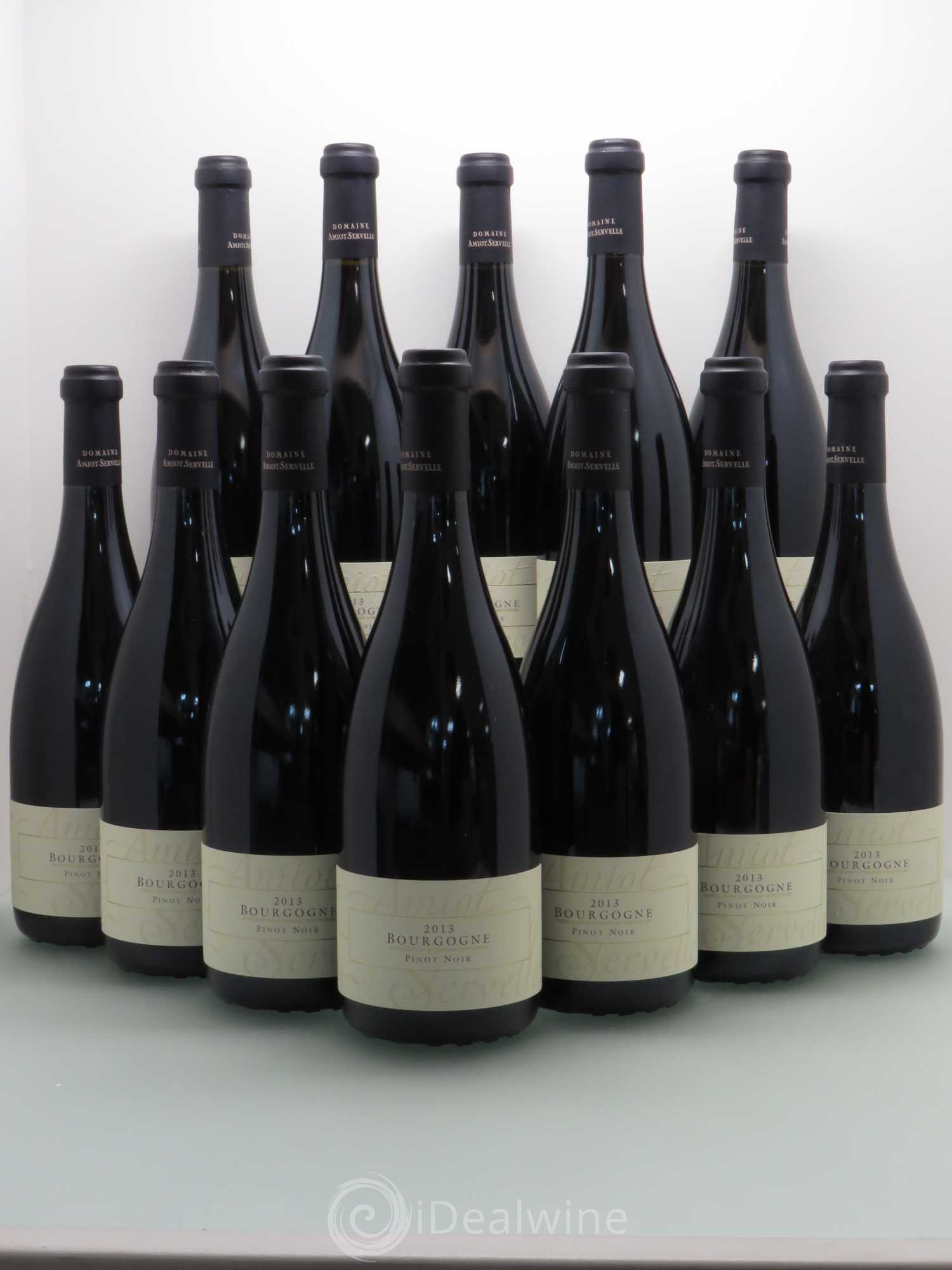 Bourgogne Domaine Amiot Servelle Pinot Noir 2013 - Posten von 12 Flaschen - 0