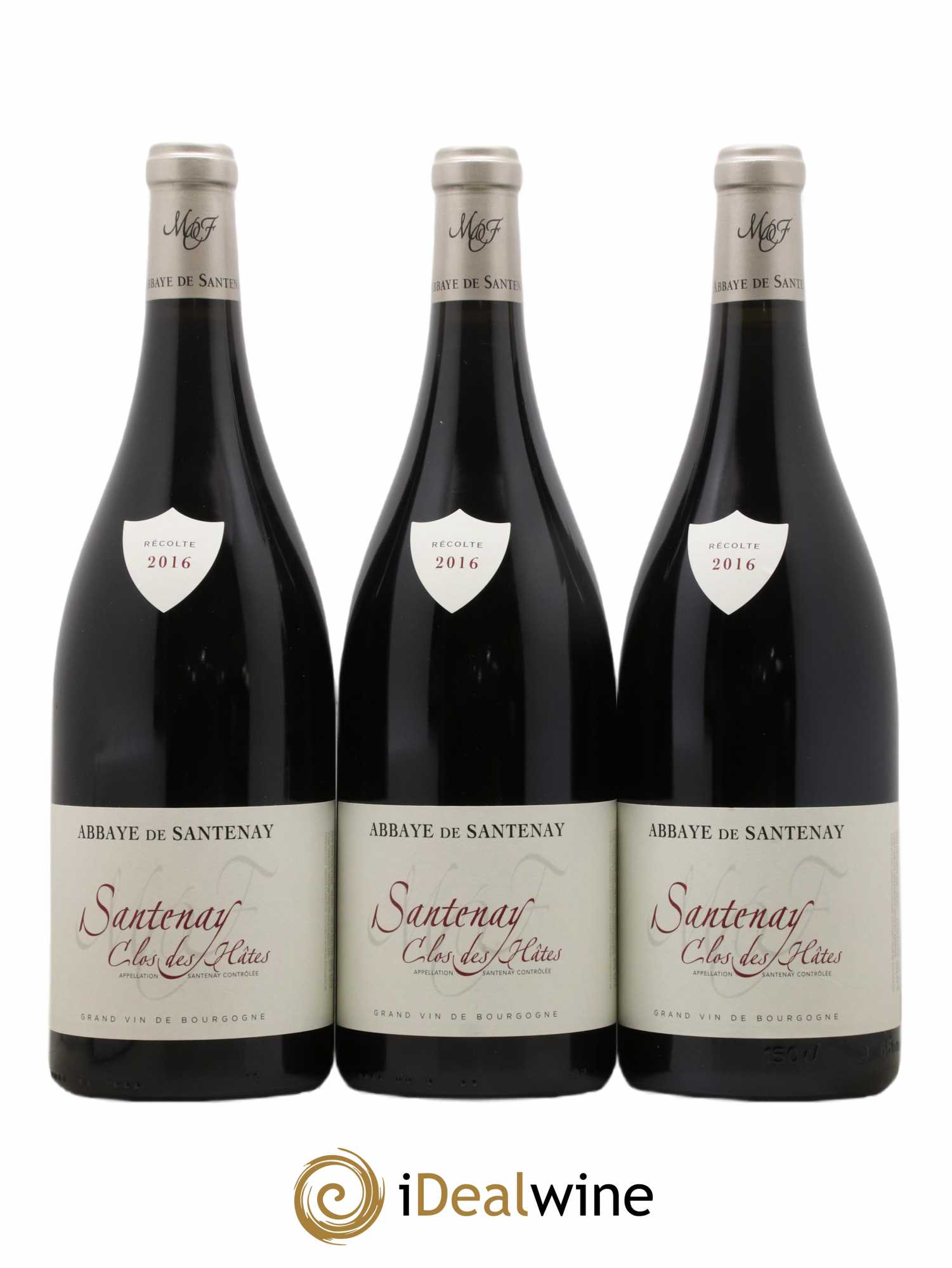Santenay Clos des Hâtes Abbaye de Santenay 2016 - Lot de 3 magnums - 0