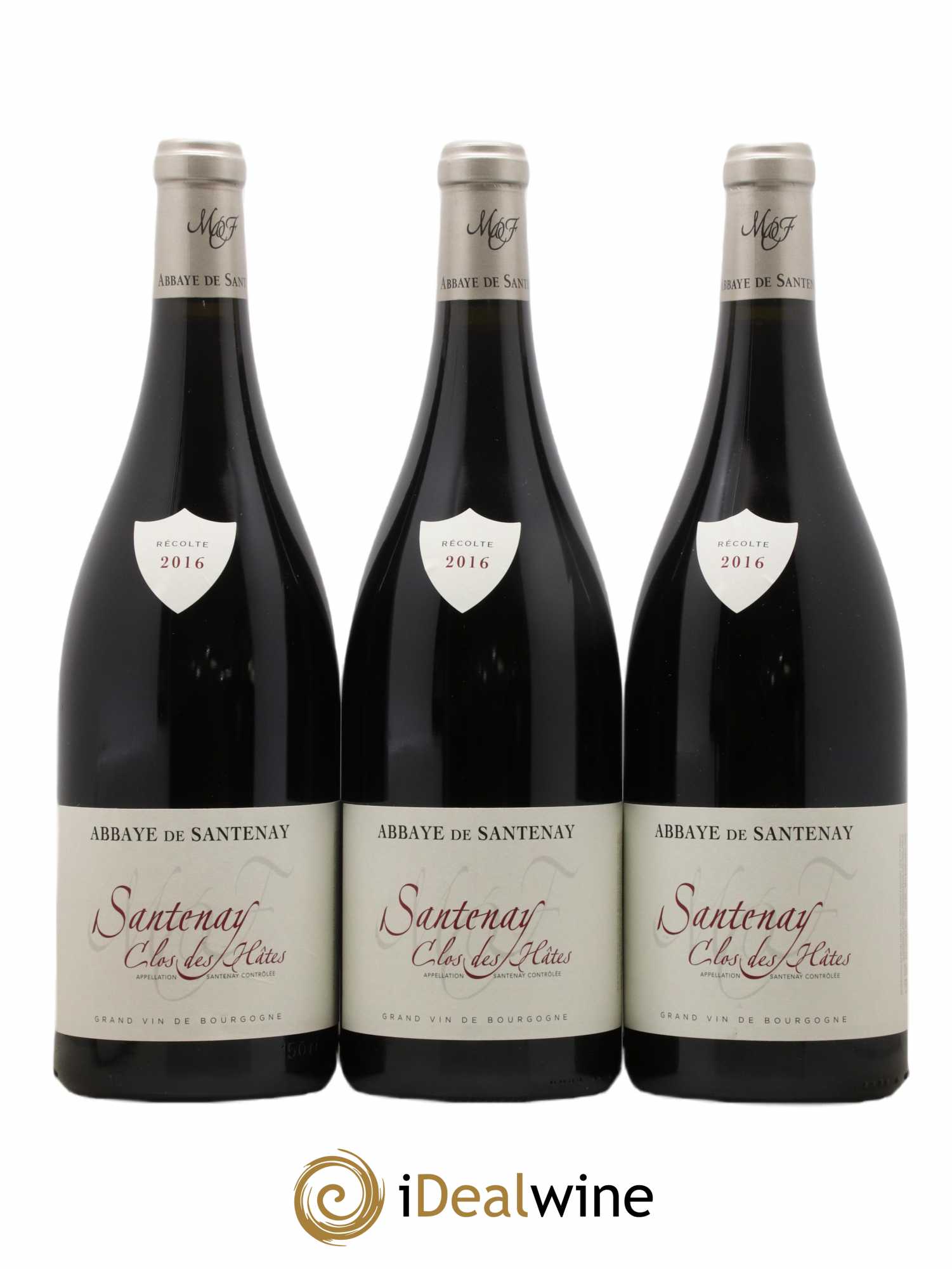 Santenay Clos des Hâtes Abbaye de Santenay 2016 - Lot de 3 magnums - 0