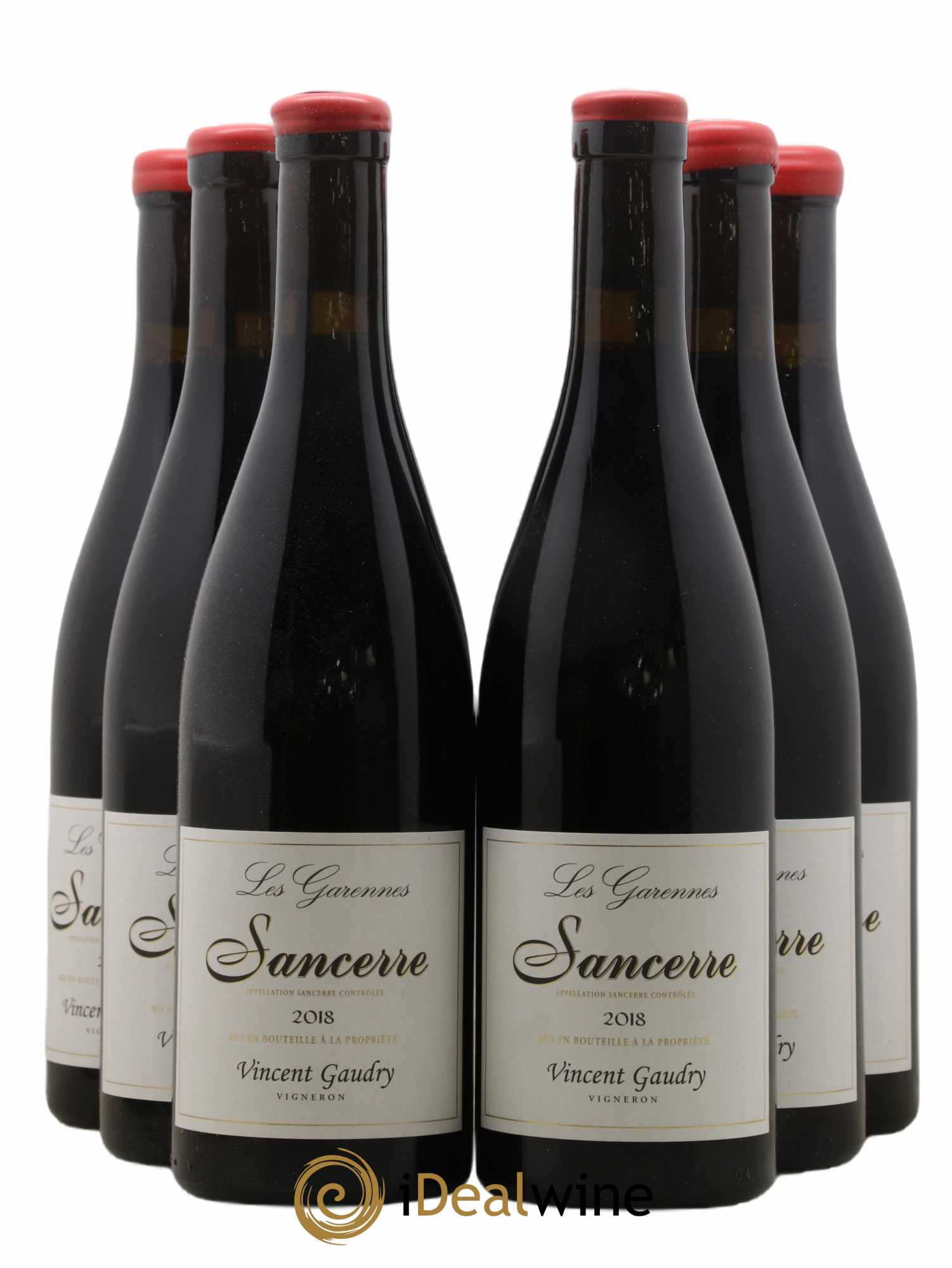 Sancerre Les Garennes Vincent Gaudry 2018 - Lot de 6 bouteilles - 0