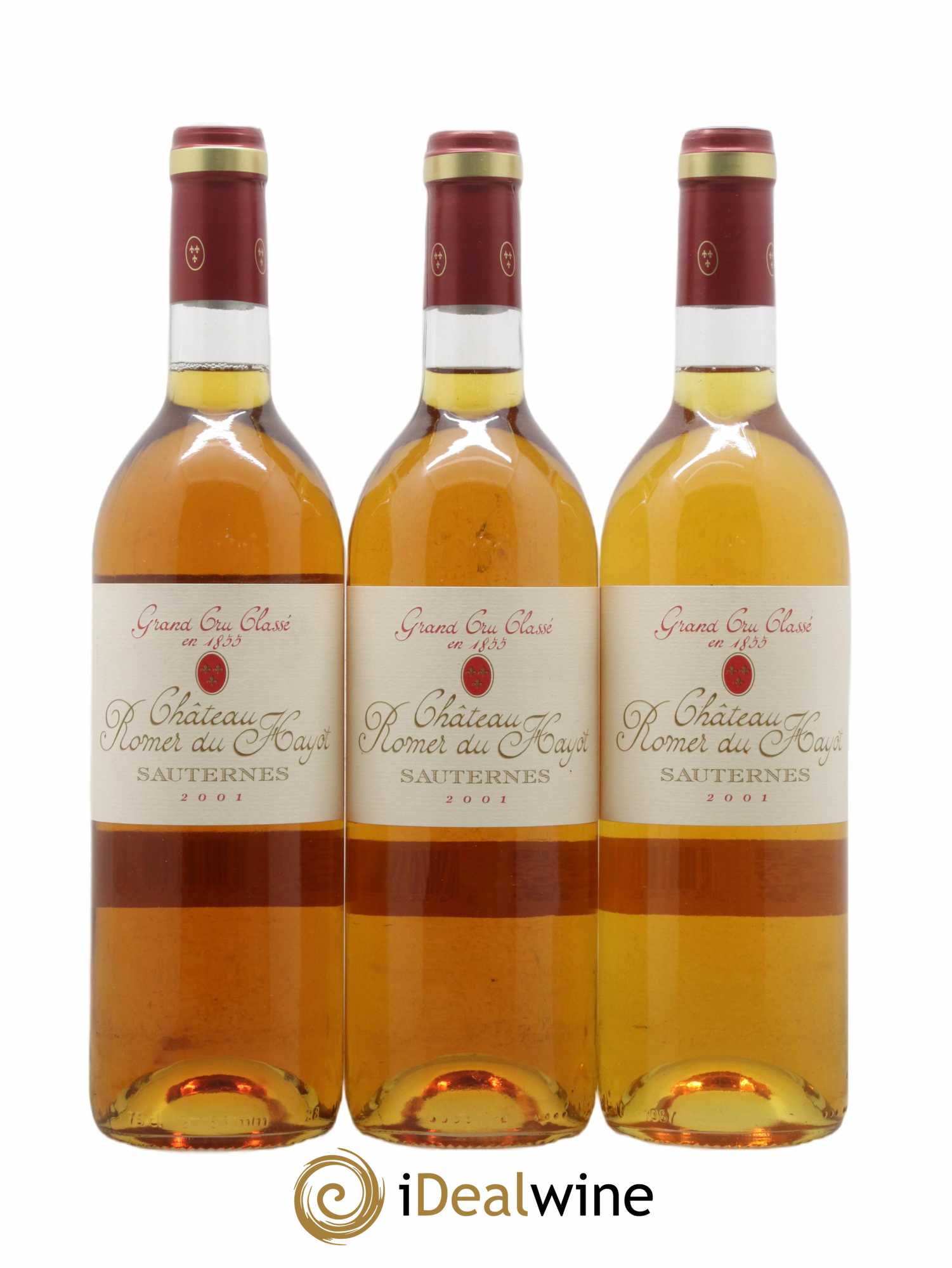 Château Romer du Hayot 2ème Grand Cru Classé 2001 - Lotto di 6 bottiglie - 1