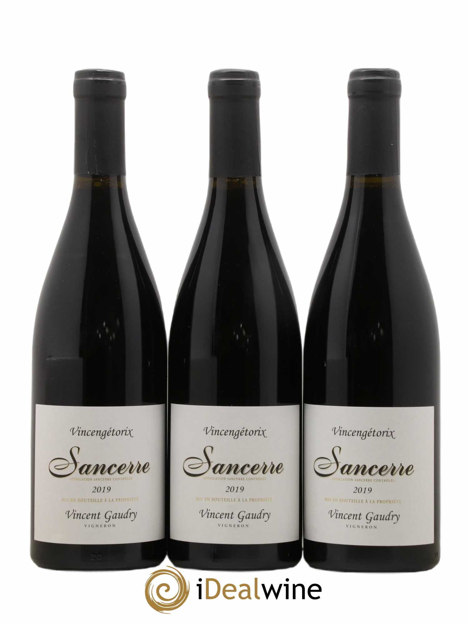 Sancerre Vincengetorix Vincent Gaudry 2019 - Lot de 3 bouteilles - 0