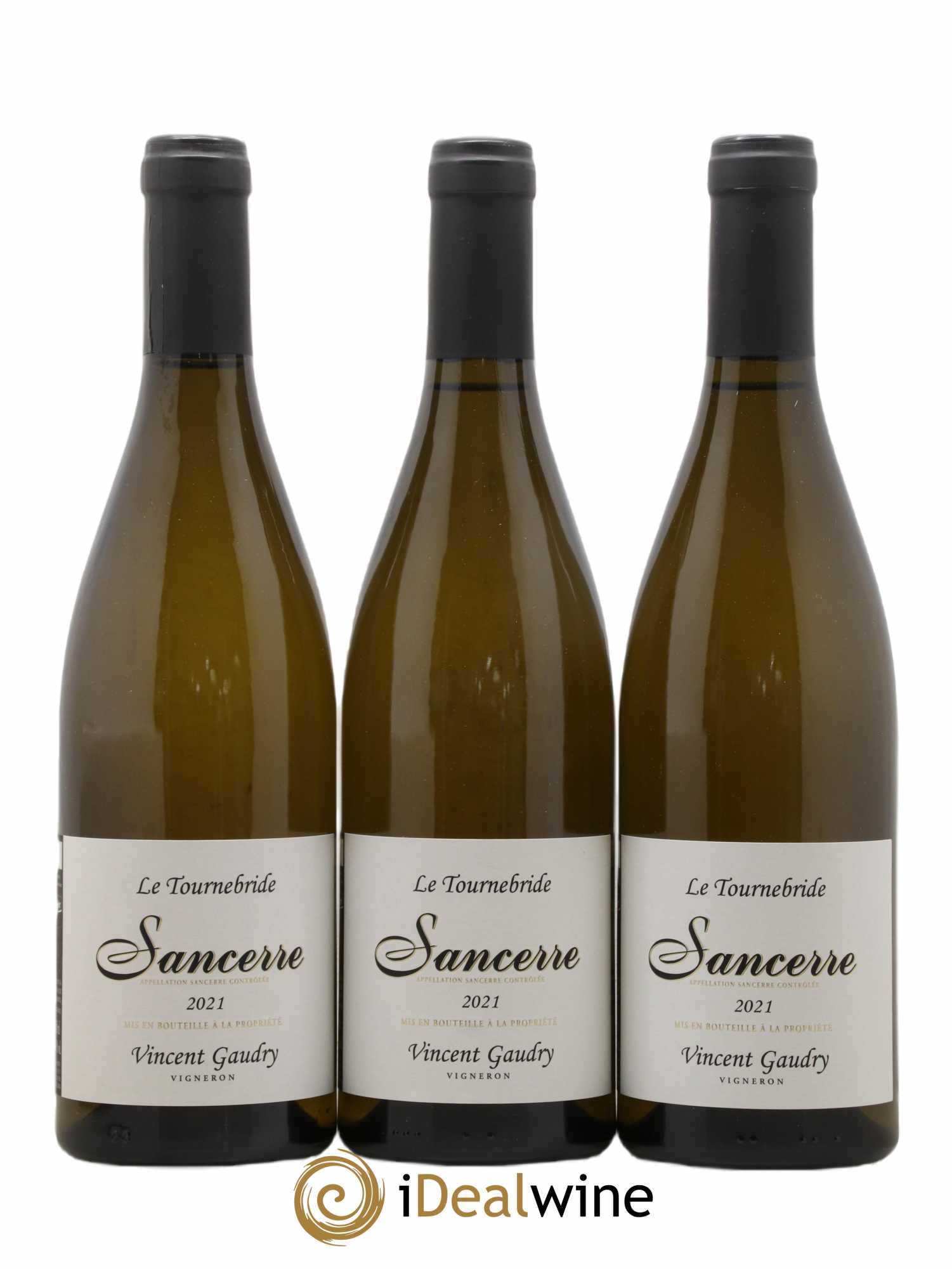 Sancerre Le Tournebride Vincent Gaudry 2021 - Lot de 3 bouteilles - 0