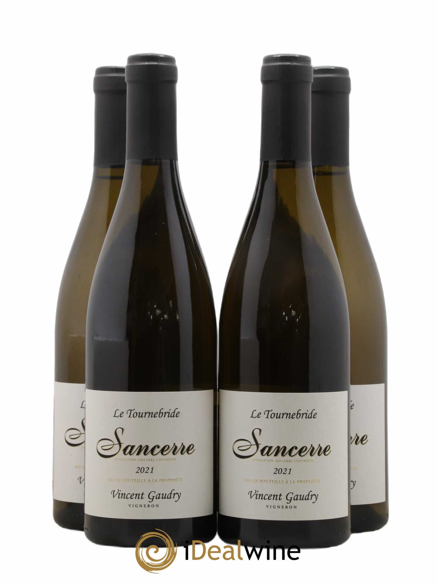 Sancerre Le Tournebride Vincent Gaudry 2021 - Lot de 4 bouteilles - 0