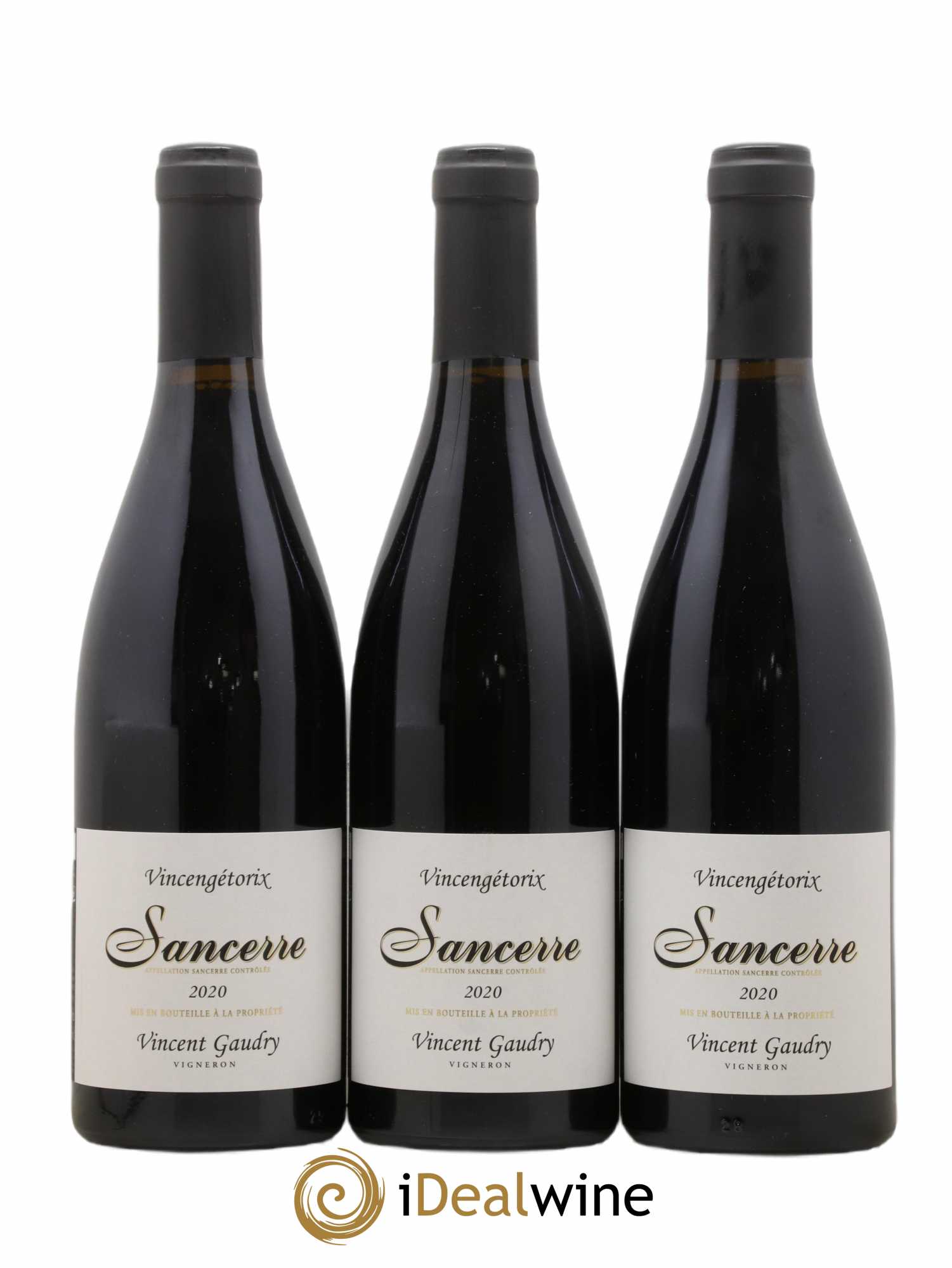 Sancerre Vincengetorix Vincent Gaudry 2020 - Lot de 3 bouteilles - 0