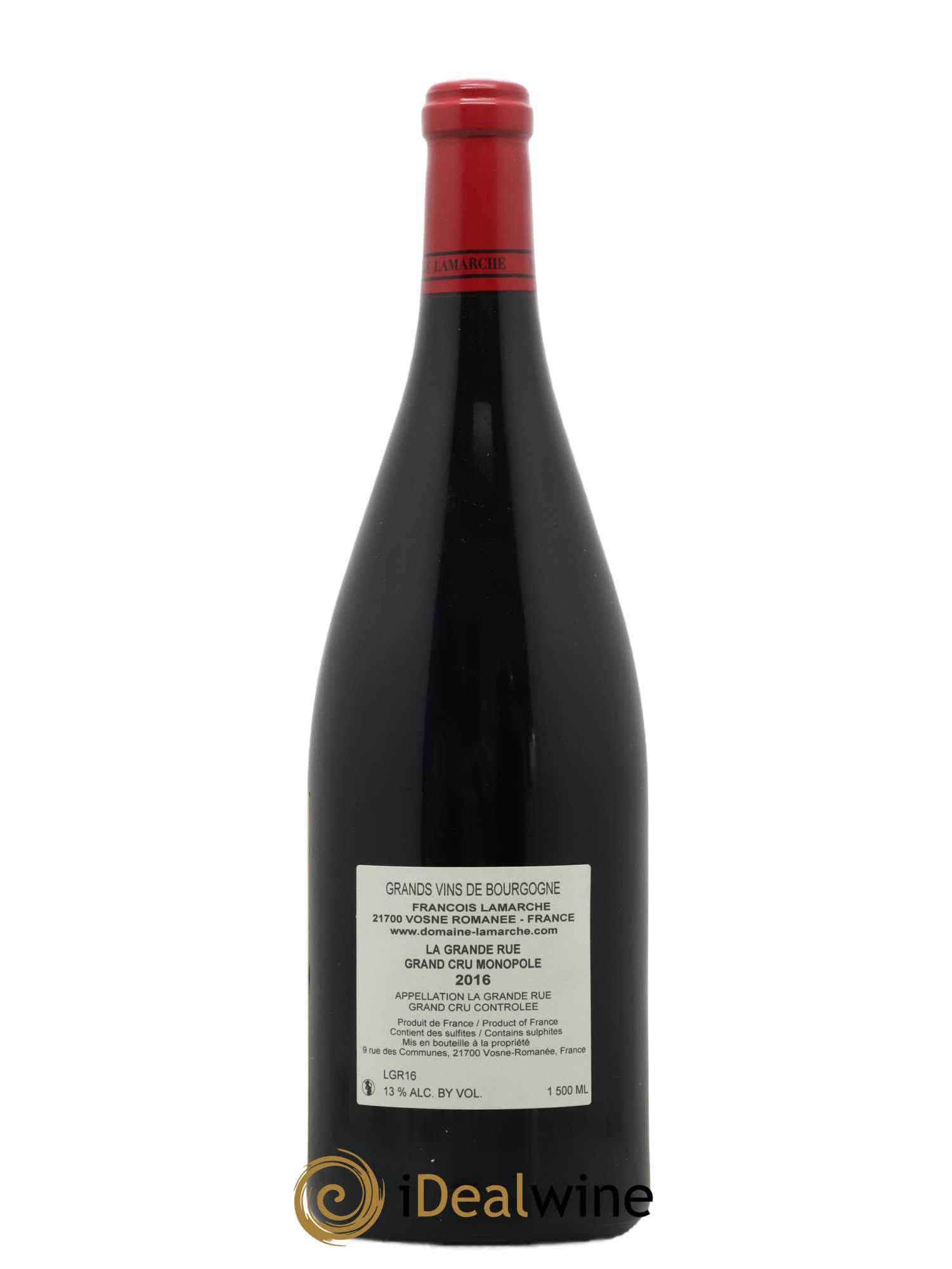 La Grande Rue Grand Cru Lamarche (Domaine) 2016 - Lot de 1 magnum - 2