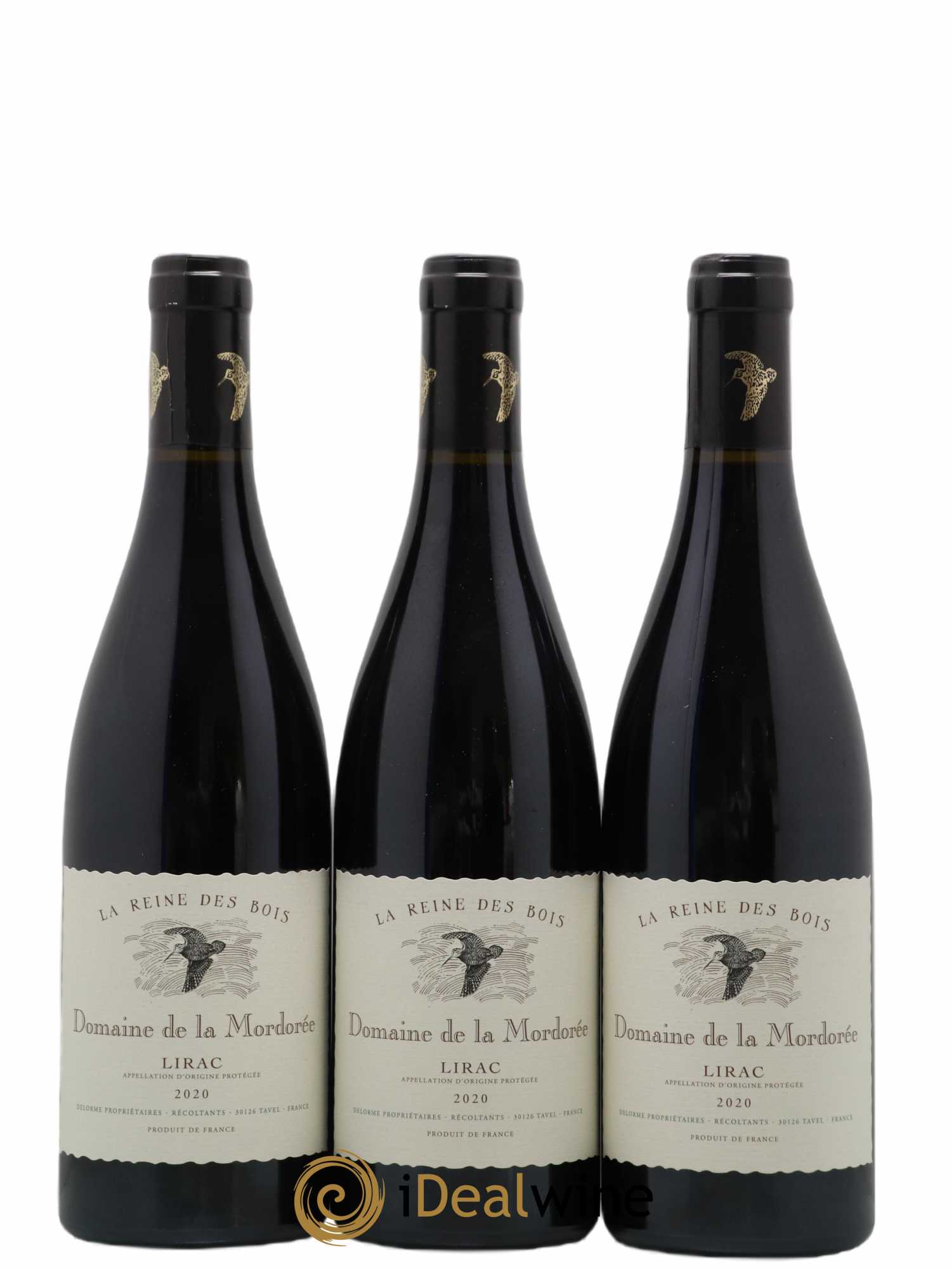 Lirac Cuvée Reine des Bois La Mordorée (Domaine de) 2020 - Lot de 3 bouteilles - 0