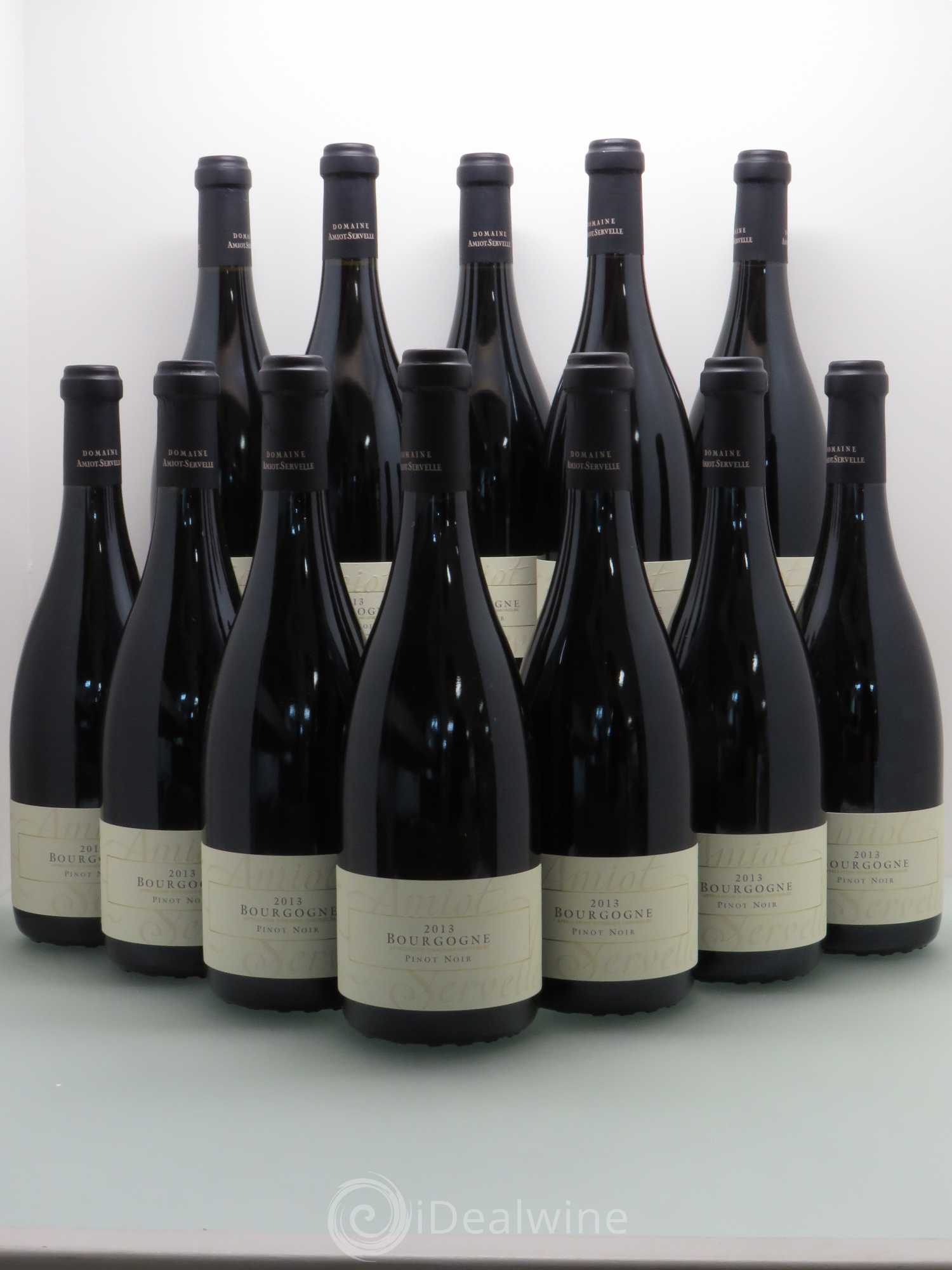 Bourgogne Domaine Amiot Servelle Pinot Noir 2013 - Posten von 12 Flaschen - 0