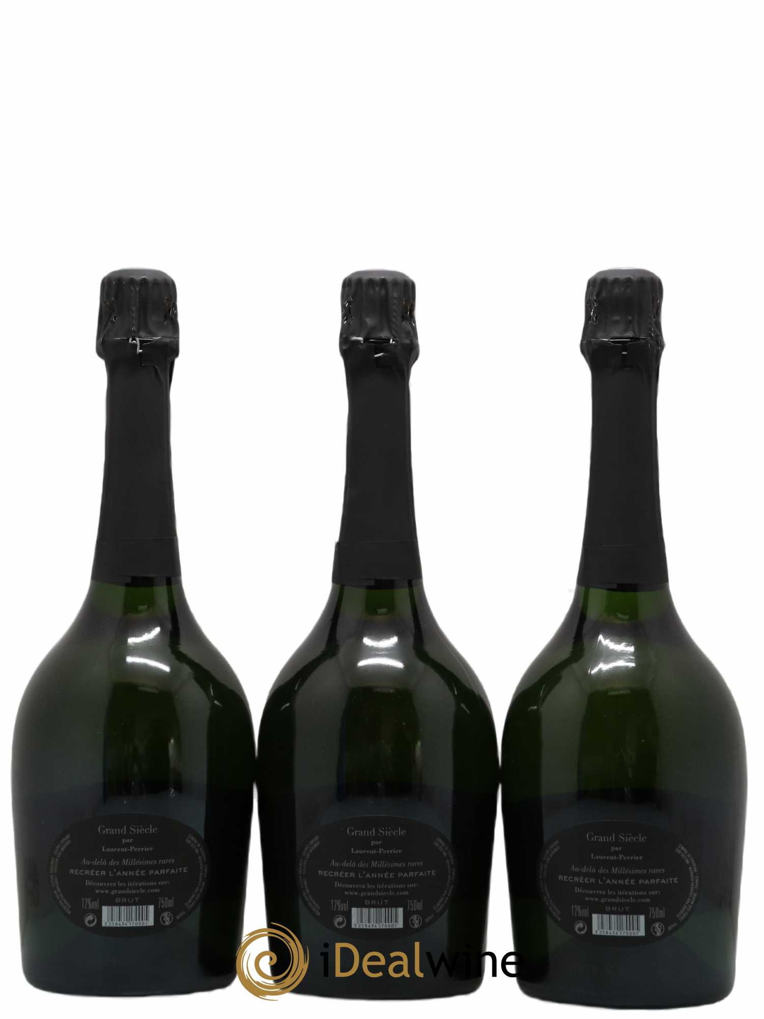 Grand Siècle Itération 24 Laurent Perrier - Lot de 3 bouteilles - 1