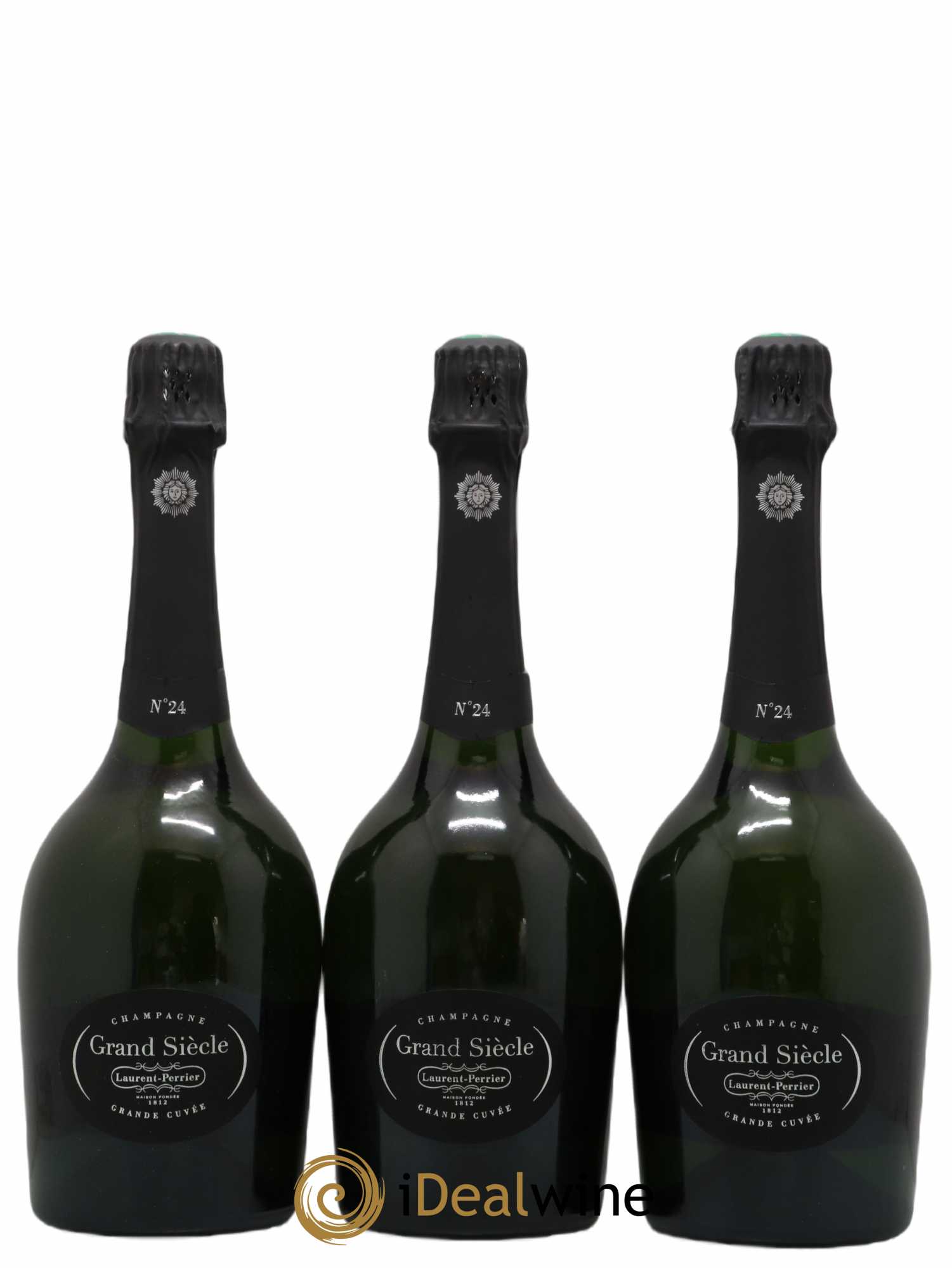 Grand Siècle Itération 24 Laurent Perrier - Lot de 3 bouteilles - 0