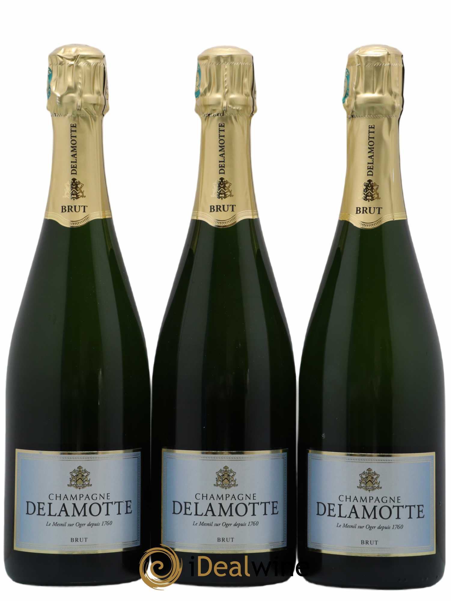 Brut Delamotte - Lot de 3 bouteilles - 0