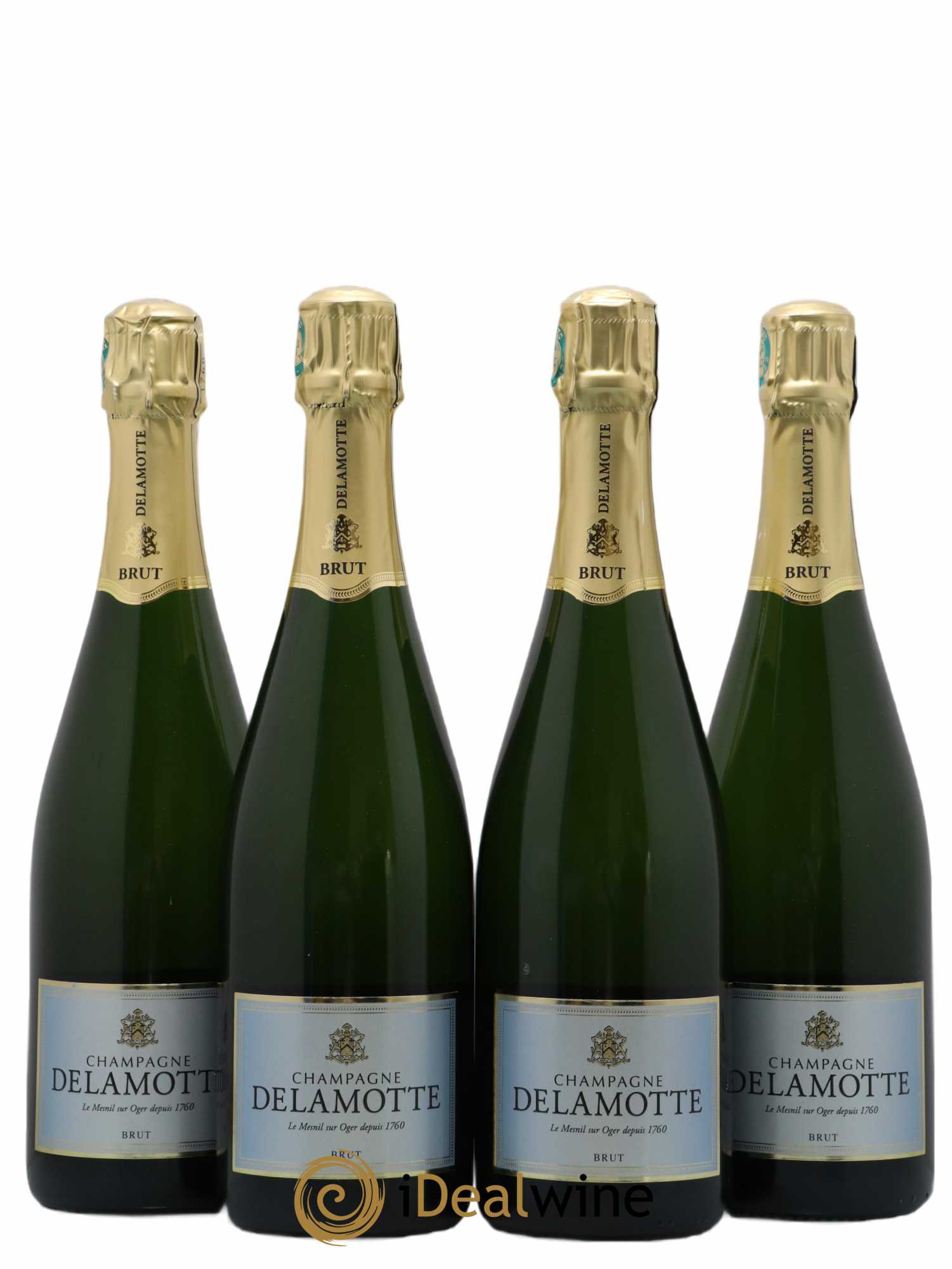 Brut Delamotte - Lot de 4 bouteilles - 0