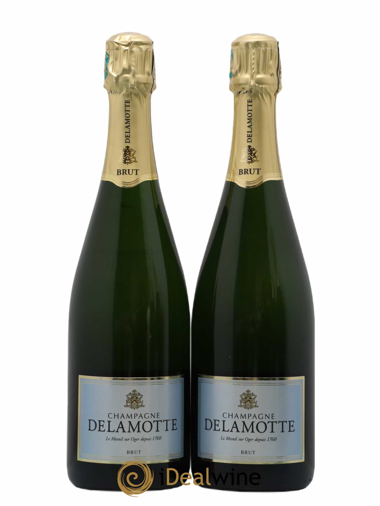 Brut Delamotte - Lot de 2 bouteilles - 0