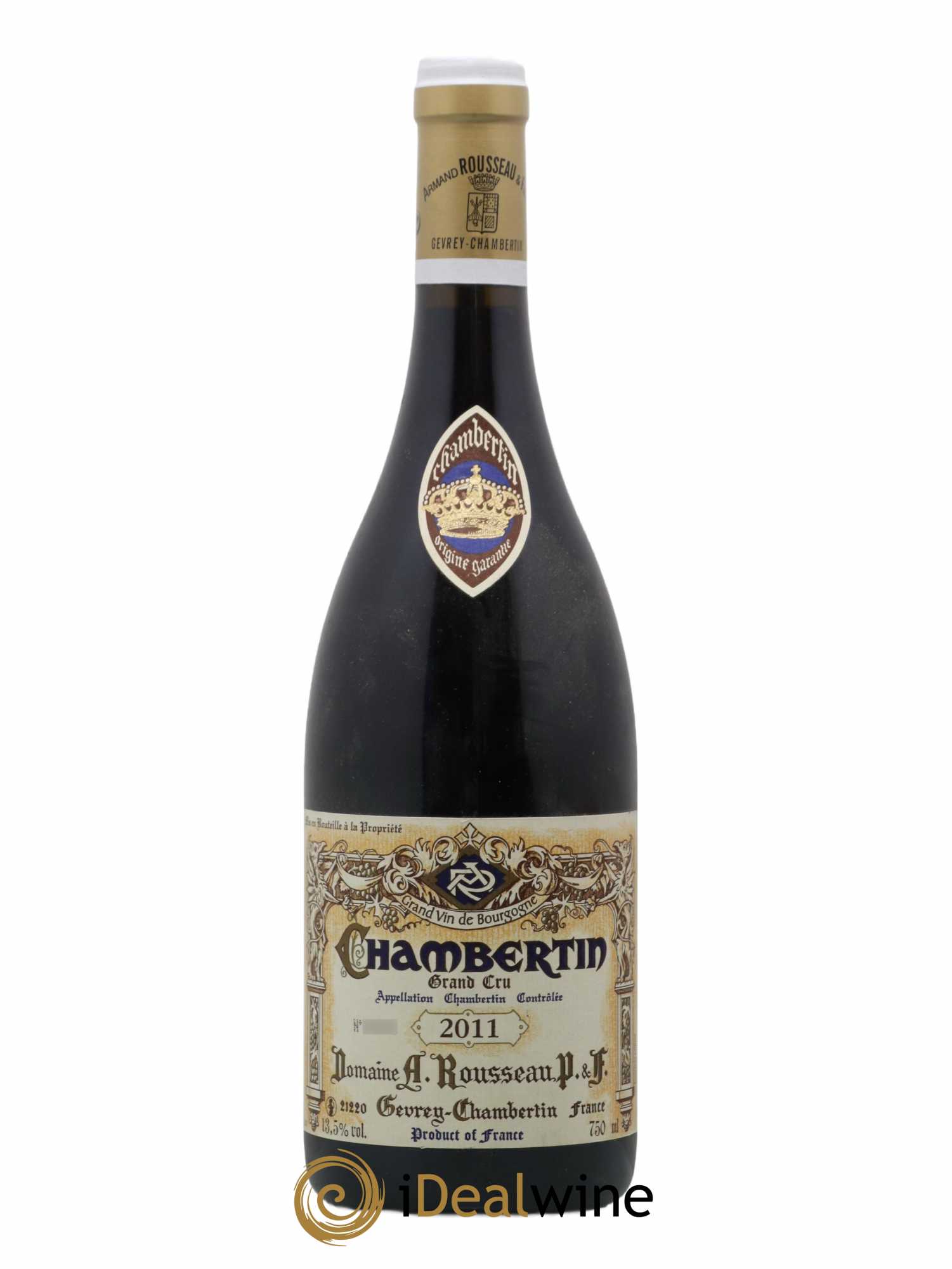 Chambertin Grand Cru Armand Rousseau (Domaine) 2011 - Lot de 1 bouteille - 0
