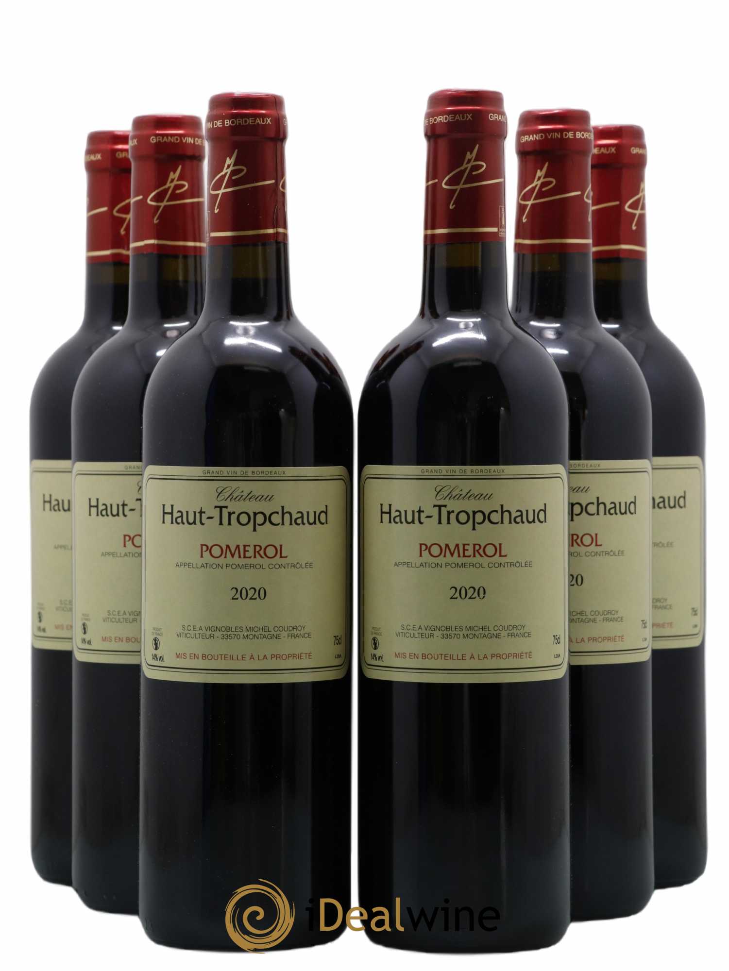 Château Haut Tropchaud 2020 - Lot de 6 bouteilles - 0