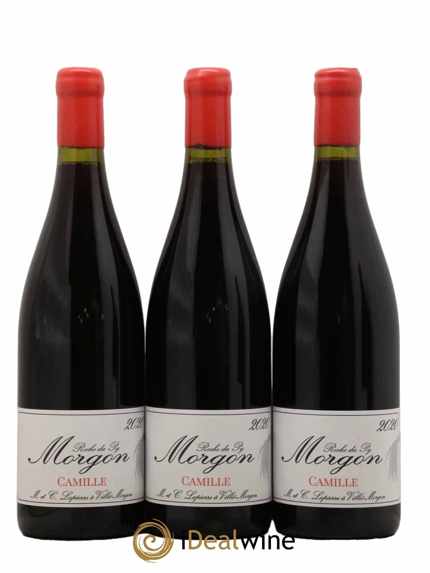 Morgon Roche du Py Camille Marcel Lapierre (Domaine) 2020 - Lot de 3 bouteilles - 0