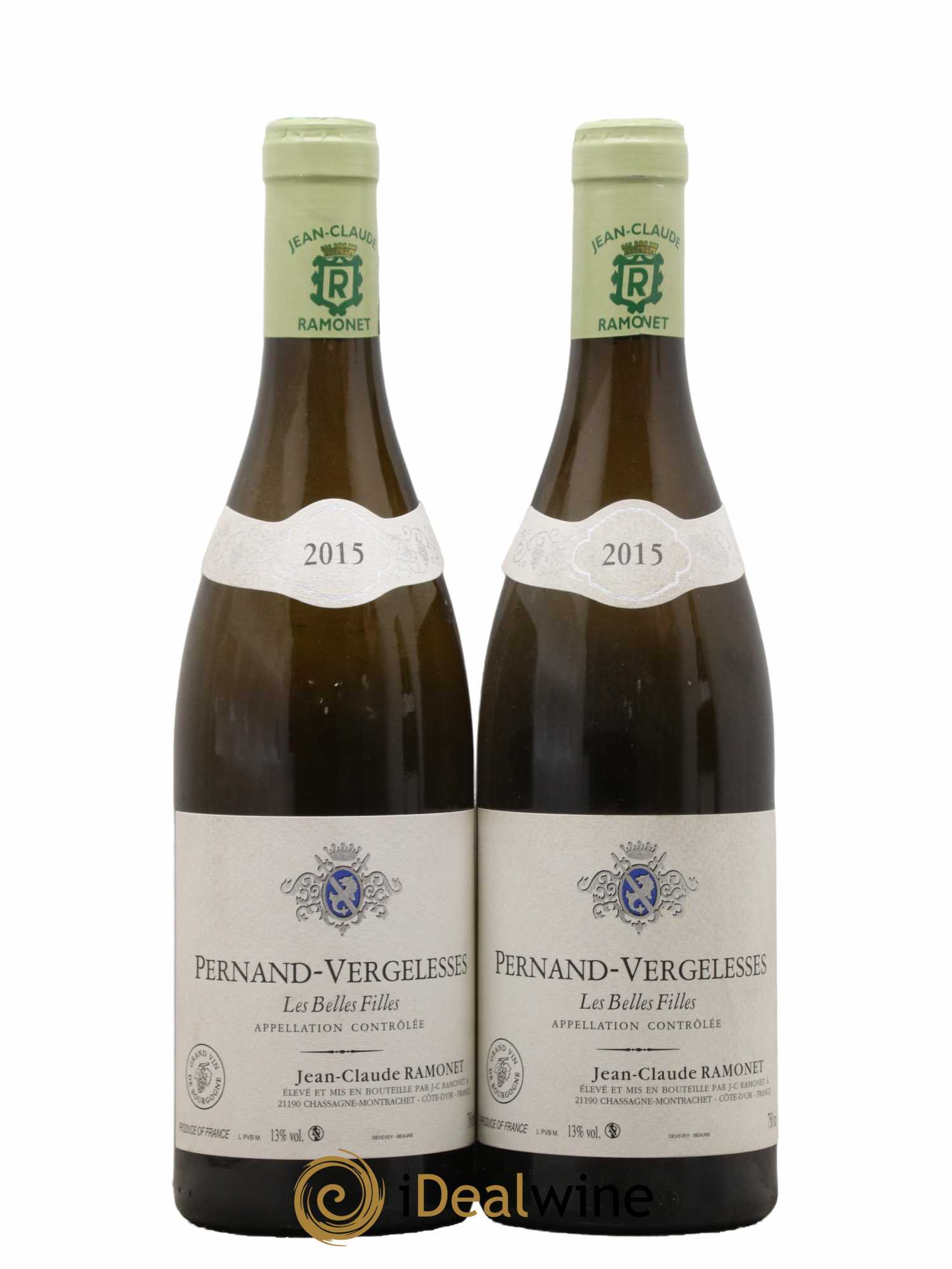 Pernand-Vergelesses Les Belles Filles Ramonet (Domaine) 2015 - Lot de 2 bouteilles - 0