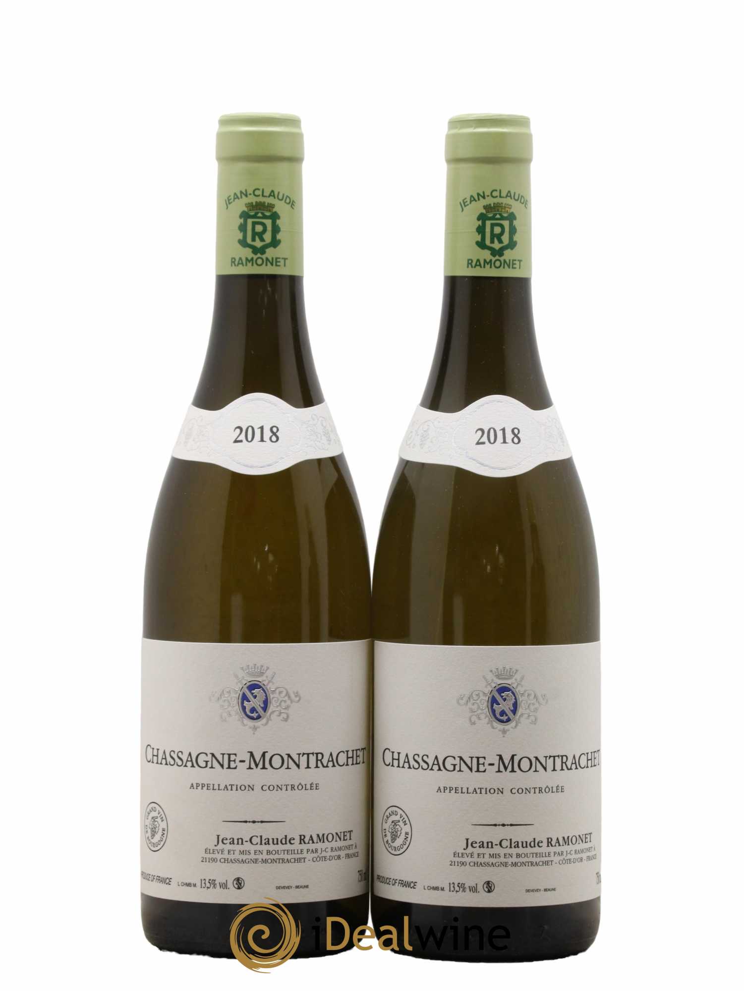 Chassagne-Montrachet Ramonet (Domaine) 2018 - Lot de 2 bouteilles - 0