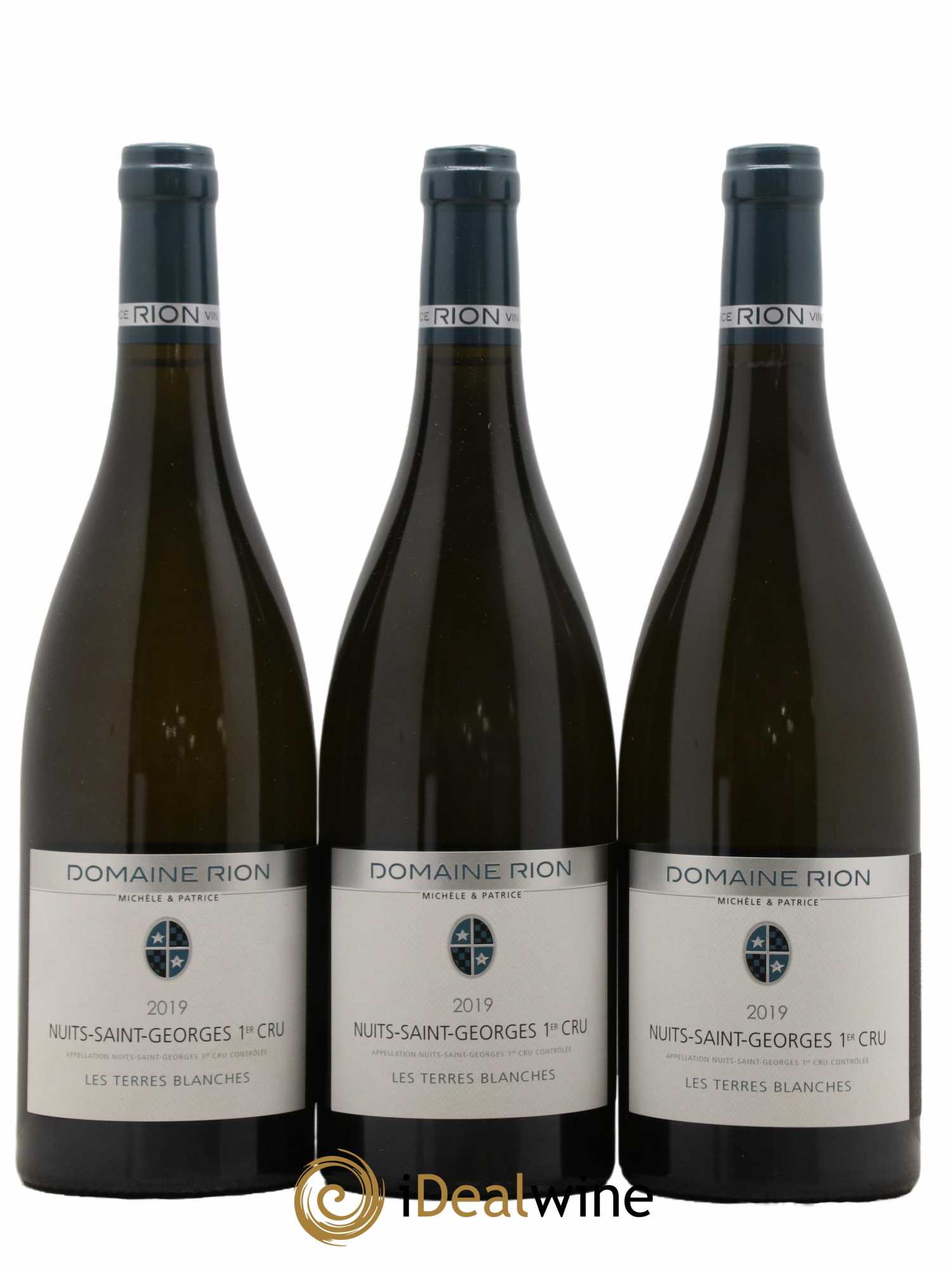 Nuits-Saint-Georges 1er Cru Les Terres Blanches Patrice Rion (Domaine) 2019 - Lot de 3 bouteilles - 0